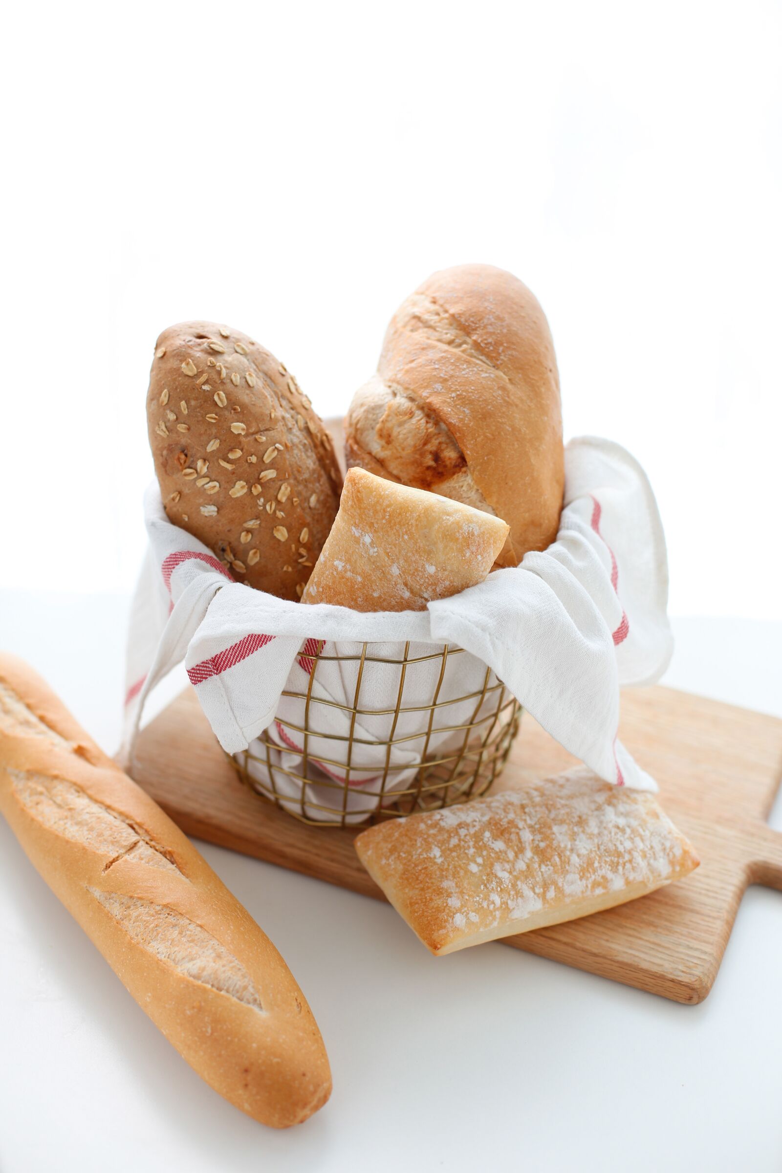 Canon EOS 6D + Canon EF 50mm F1.4 USM sample photo. Bread, baguettes, health photography
