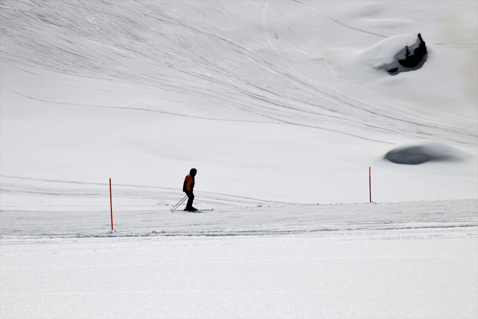 Canon EOS 80D sample photo. Skier, zermatt, the alps photography