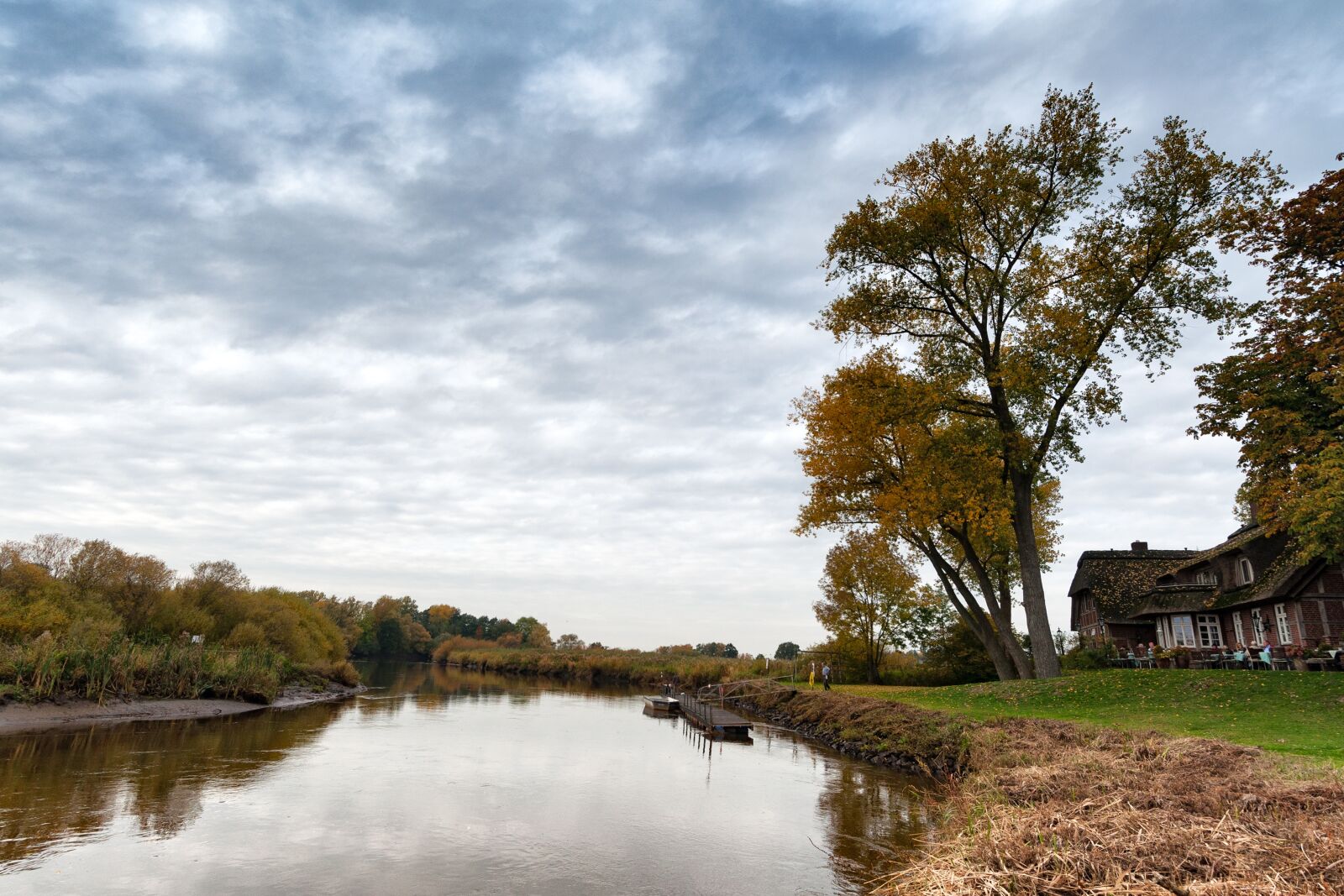 Nikon D90 sample photo. Wümme, river, bremen photography