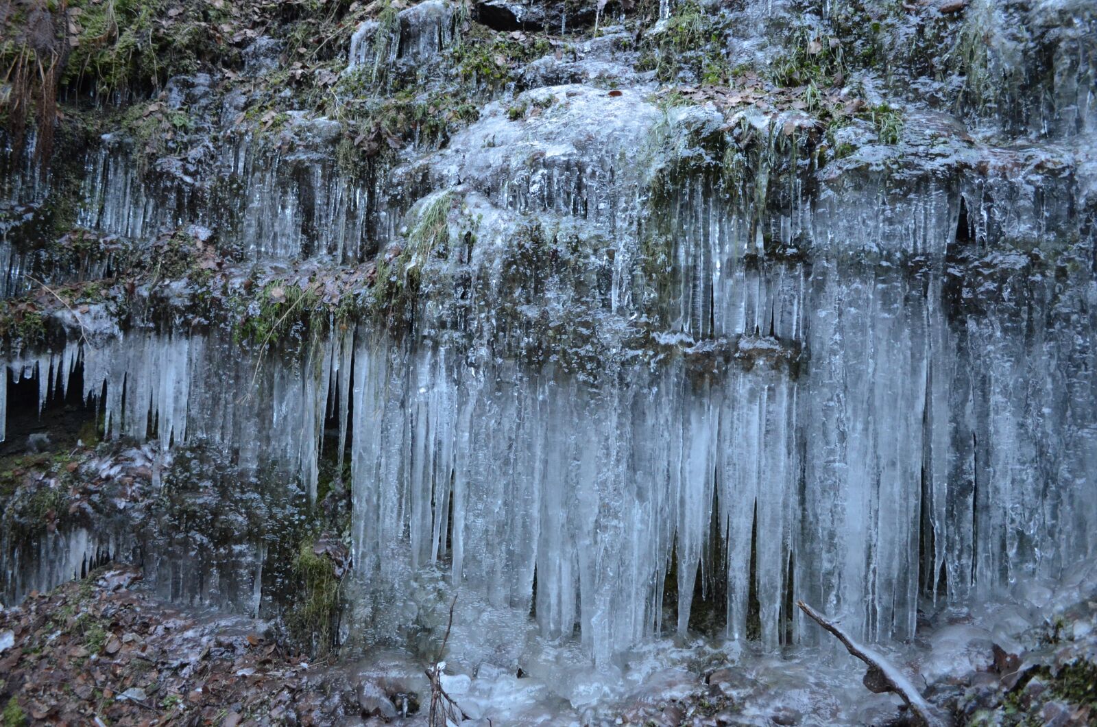 Nikon D5100 sample photo. Breitachklamm, oberstdorf, icicle photography