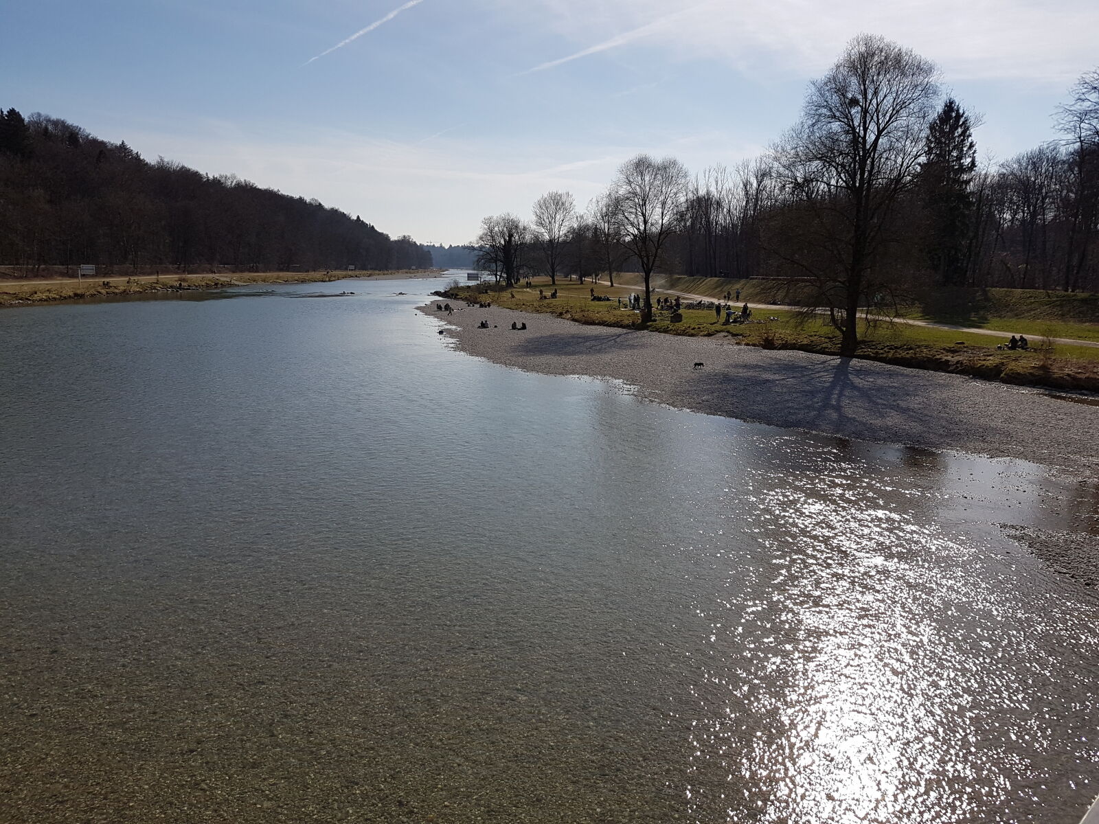Samsung Galaxy S7 sample photo. Clear, water, munich, sky photography