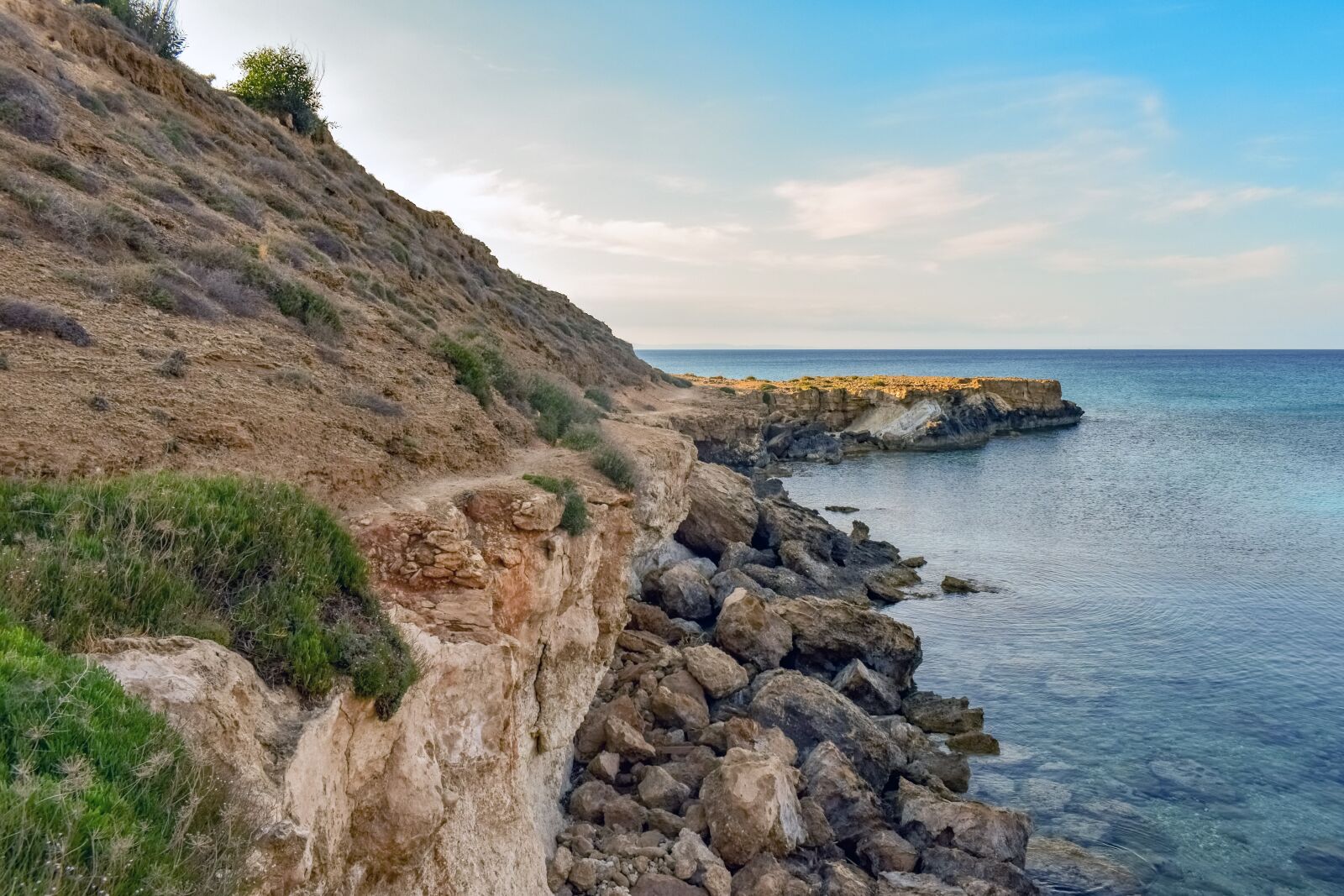 Nikon D3300 sample photo. Cyprus, kapparis, cliff photography