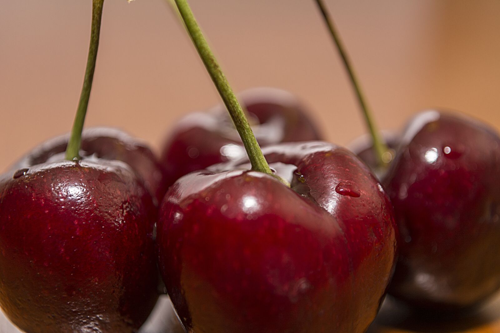 Nikon D5200 sample photo. Cherries, red, cherry photography