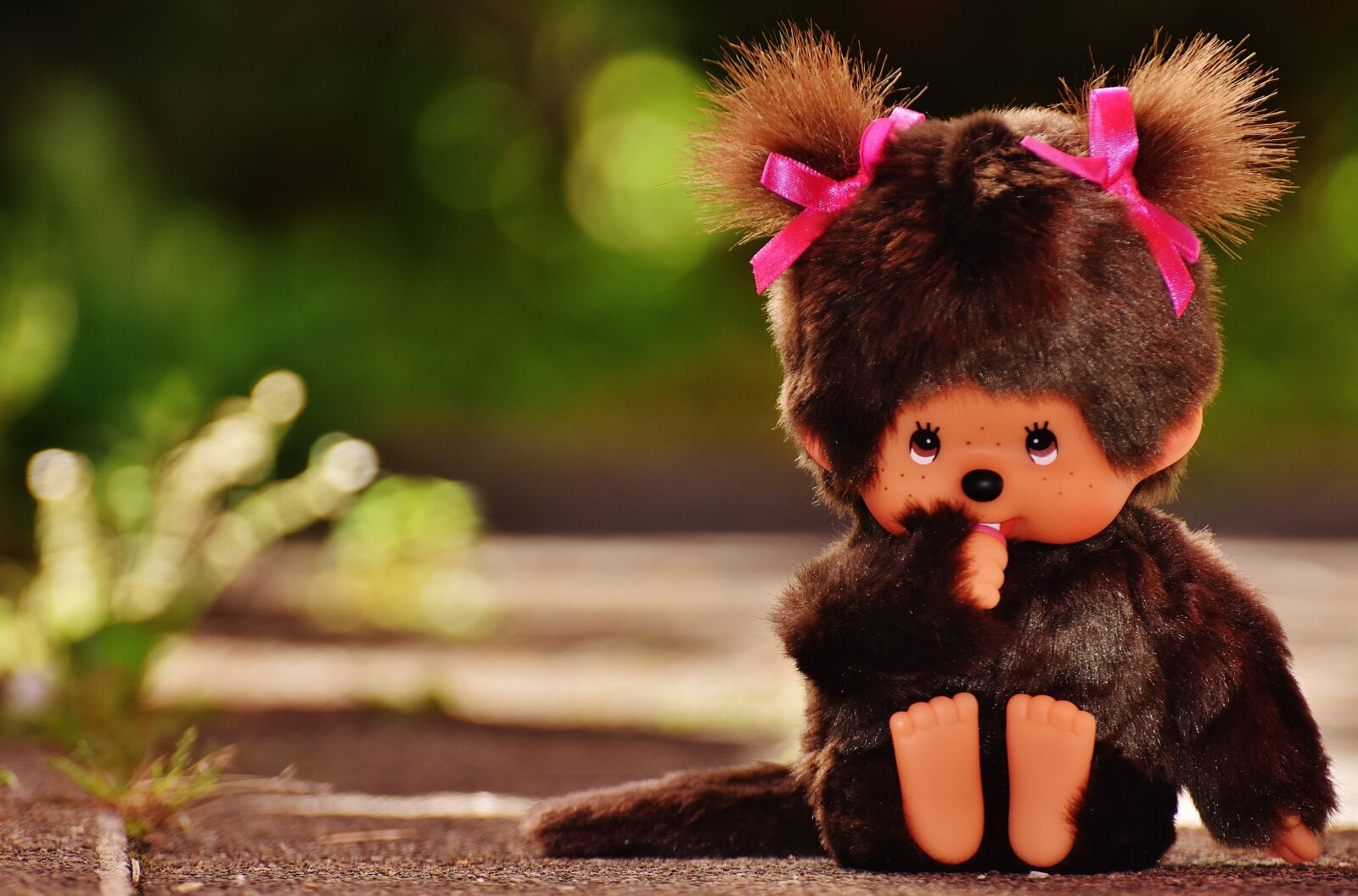 Nikon D7200 sample photo. Monchhichi, soft toy, cult photography