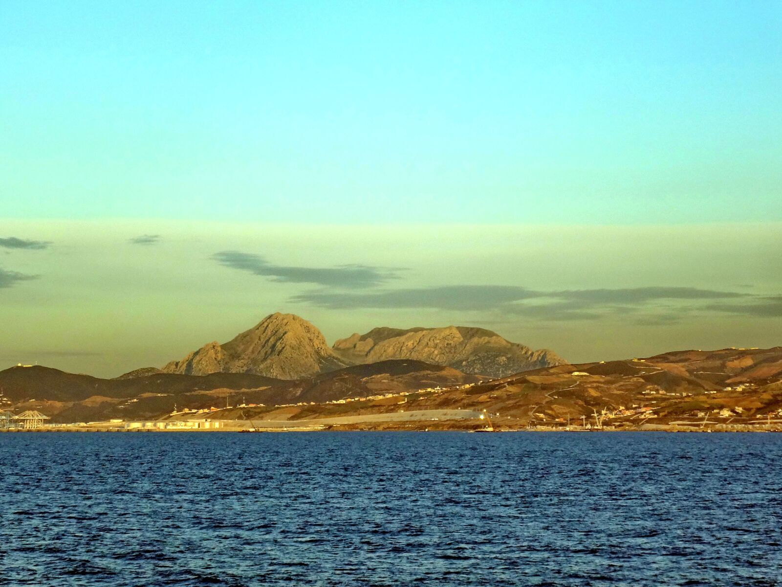Sony DSC-WX10 sample photo. Gibraltar, strait, mountains photography