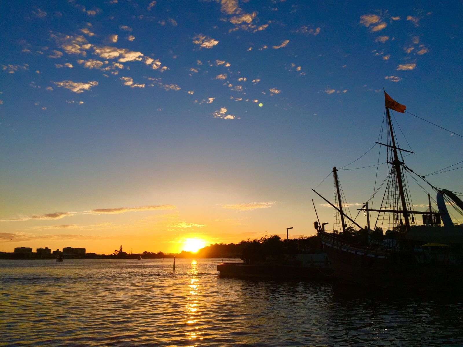 Apple iPhone 6 sample photo. Sunset, elizabeth quay, perth photography