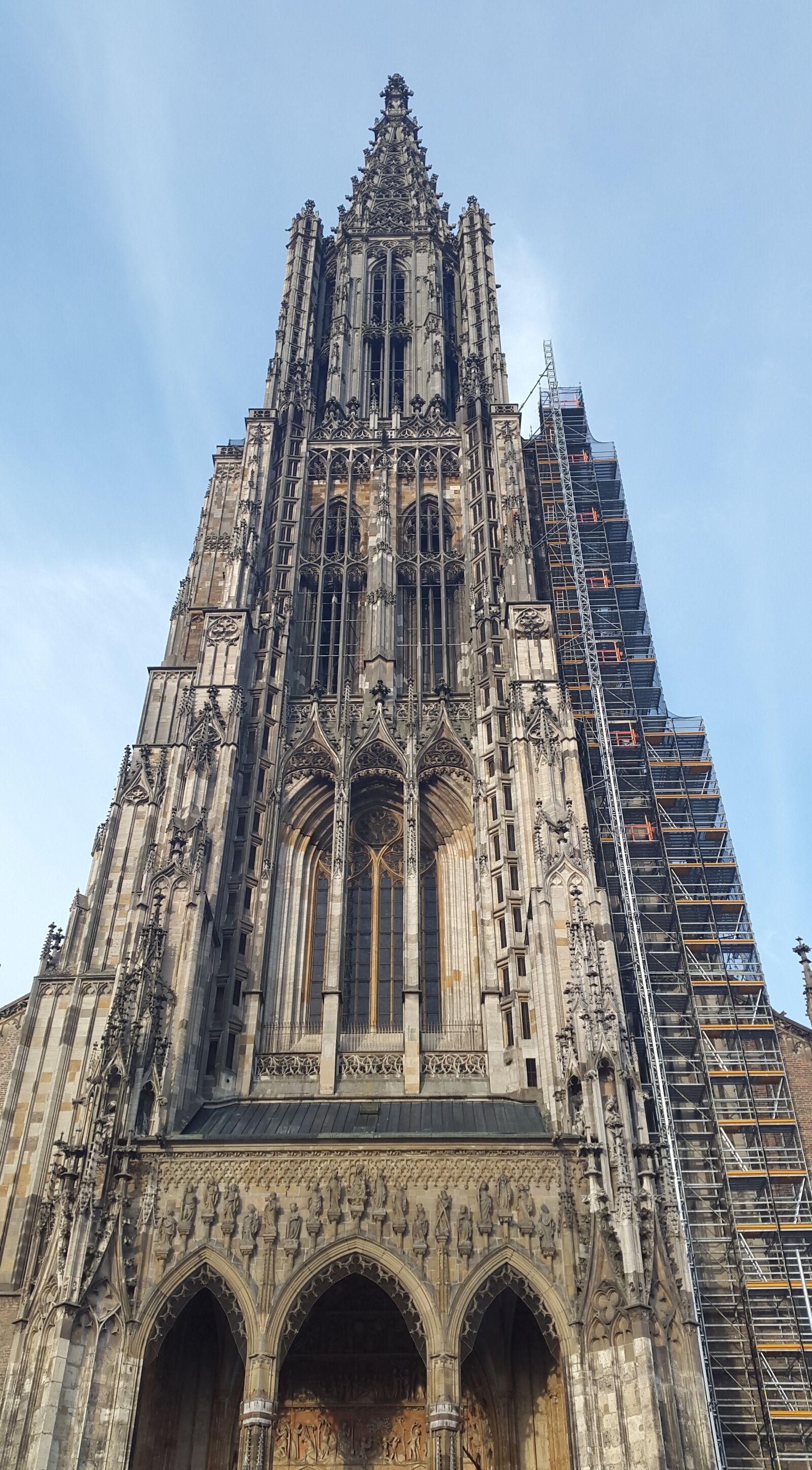 Samsung Galaxy Alpha sample photo. Ulm cathedral, steeple, church photography
