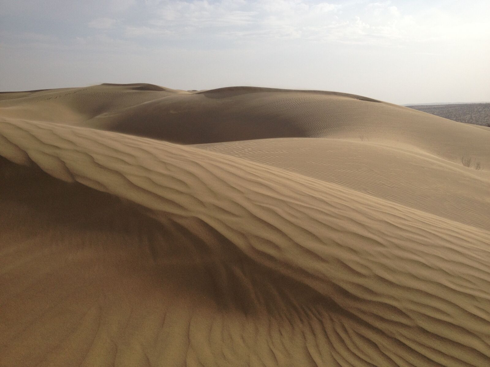 iPhone 4S back camera 4.28mm f/2.4 sample photo. Desert, india, nature sky photography