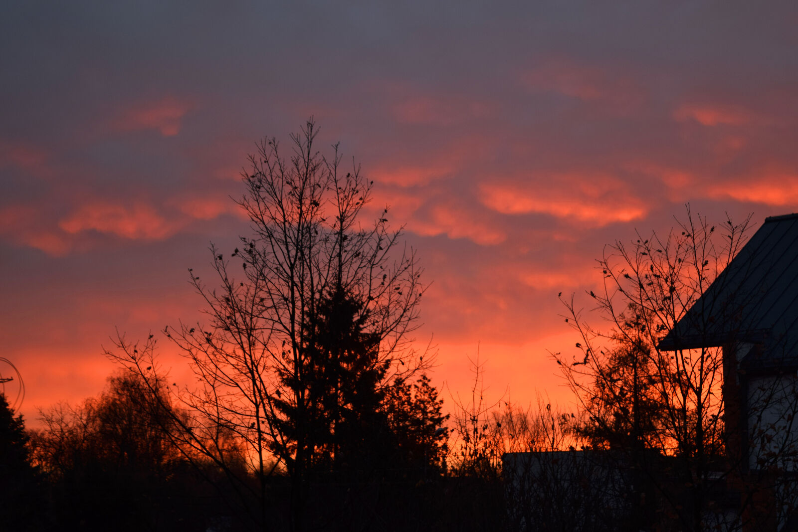 Nikon D3300 sample photo. Autumn, clouds, sky, sunrise photography