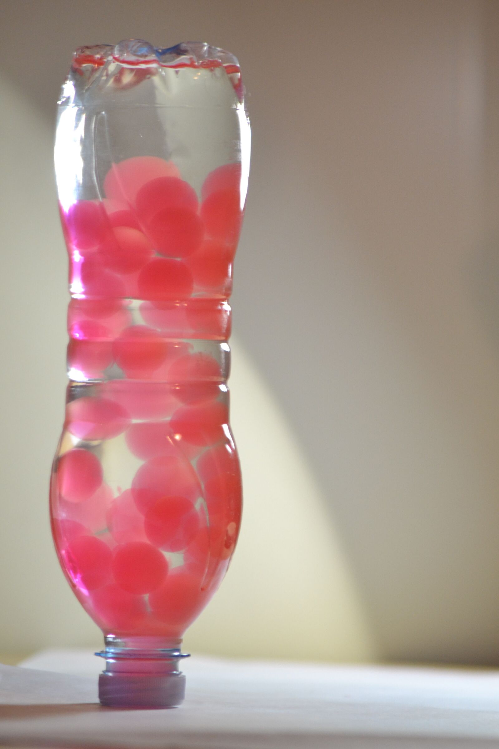 Nikon D3100 sample photo. Bubbles, red, water photography
