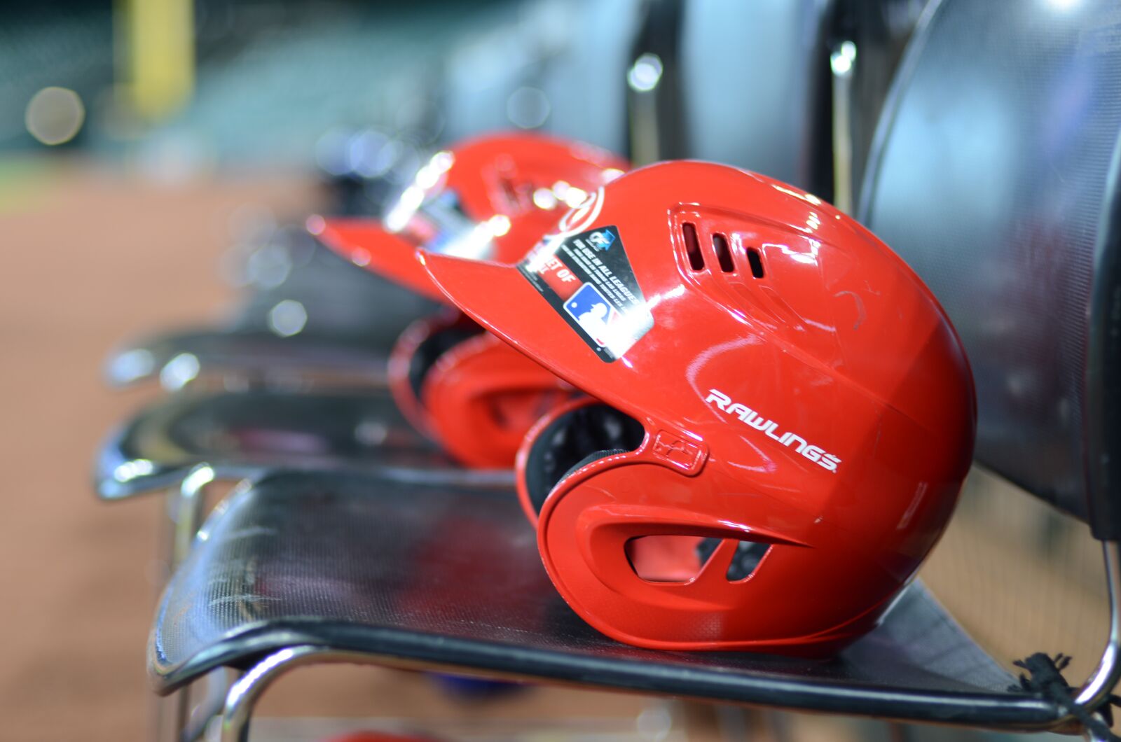 Nikon D7000 sample photo. Baseball, helmet, sport photography