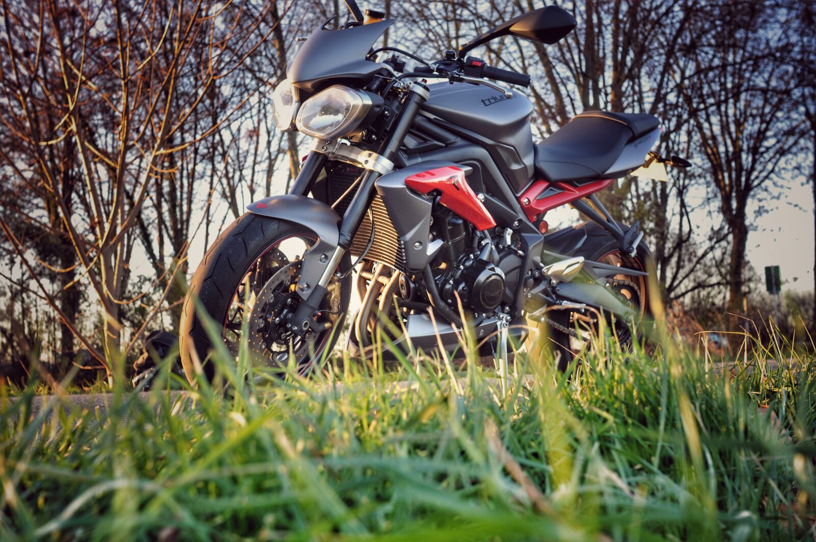 Nikon D90 sample photo. Motorbike, motorcycle, triumph photography