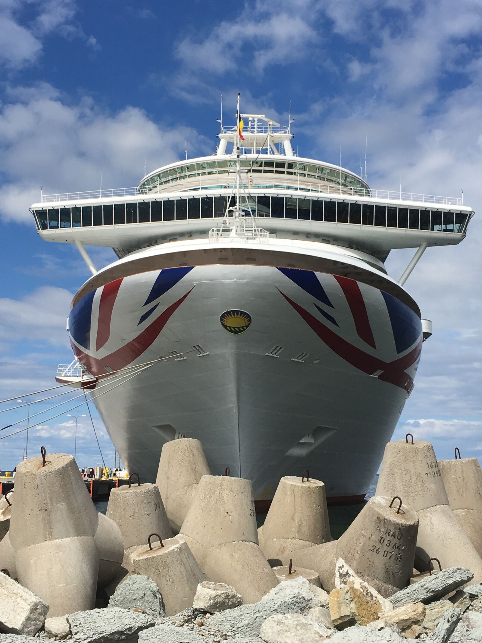 Apple iPhone 6s Plus sample photo. Cruse ship, tallinn, baltic's photography