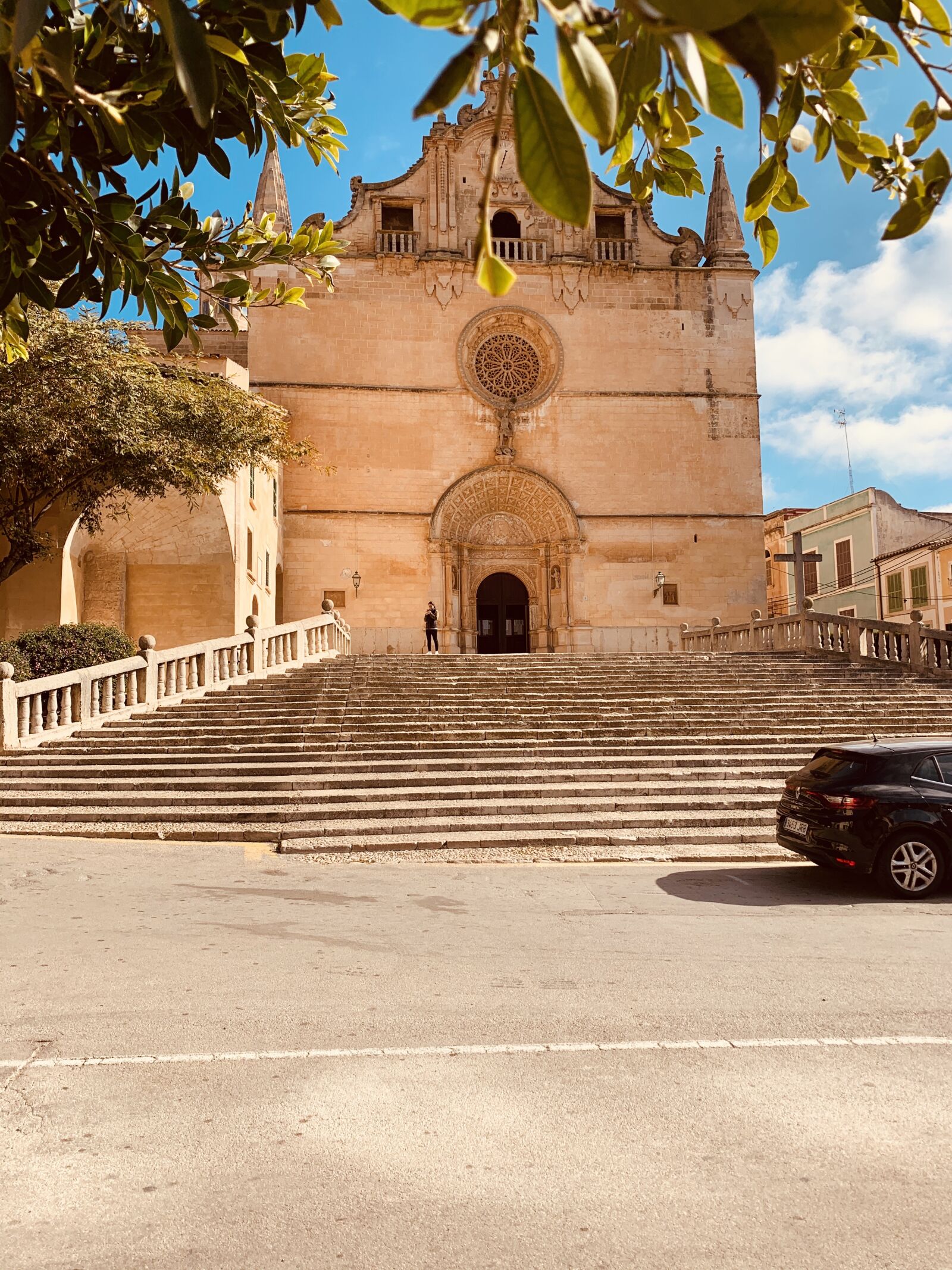 Apple iPhone XR sample photo. Church, mallorca, architecture photography