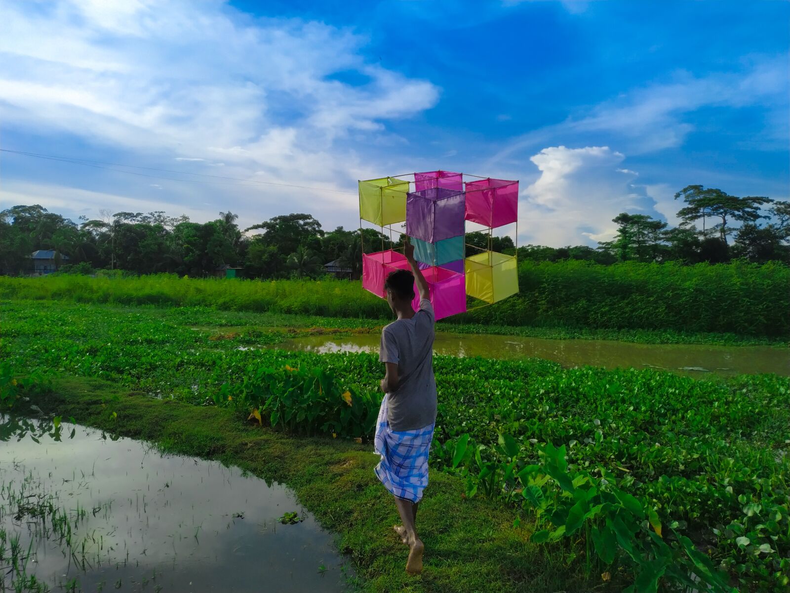 Xiaomi MI 8 Lite sample photo. Kite, banglades, alone photography