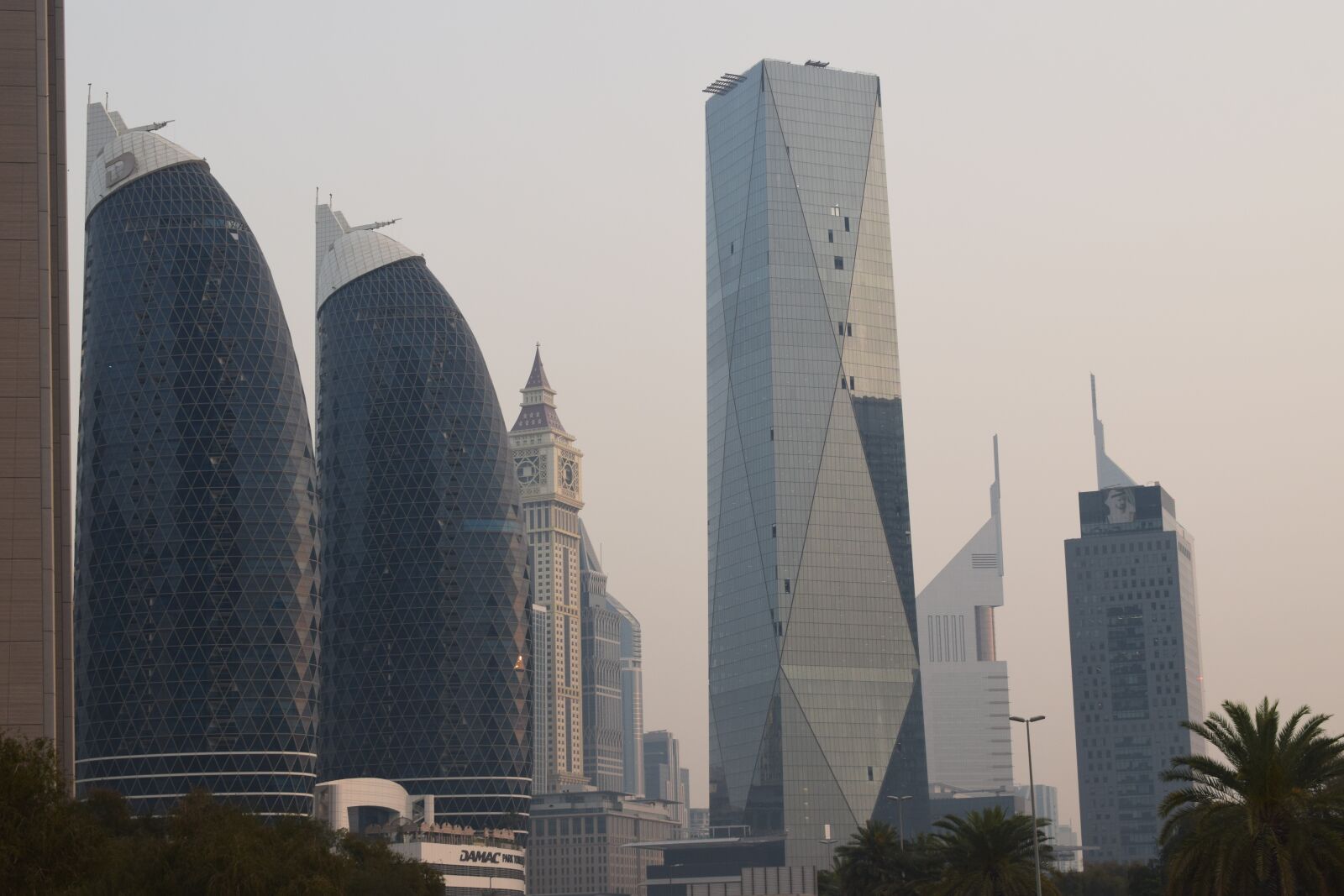 Nikon D5300 sample photo. Dubai city difc, park photography