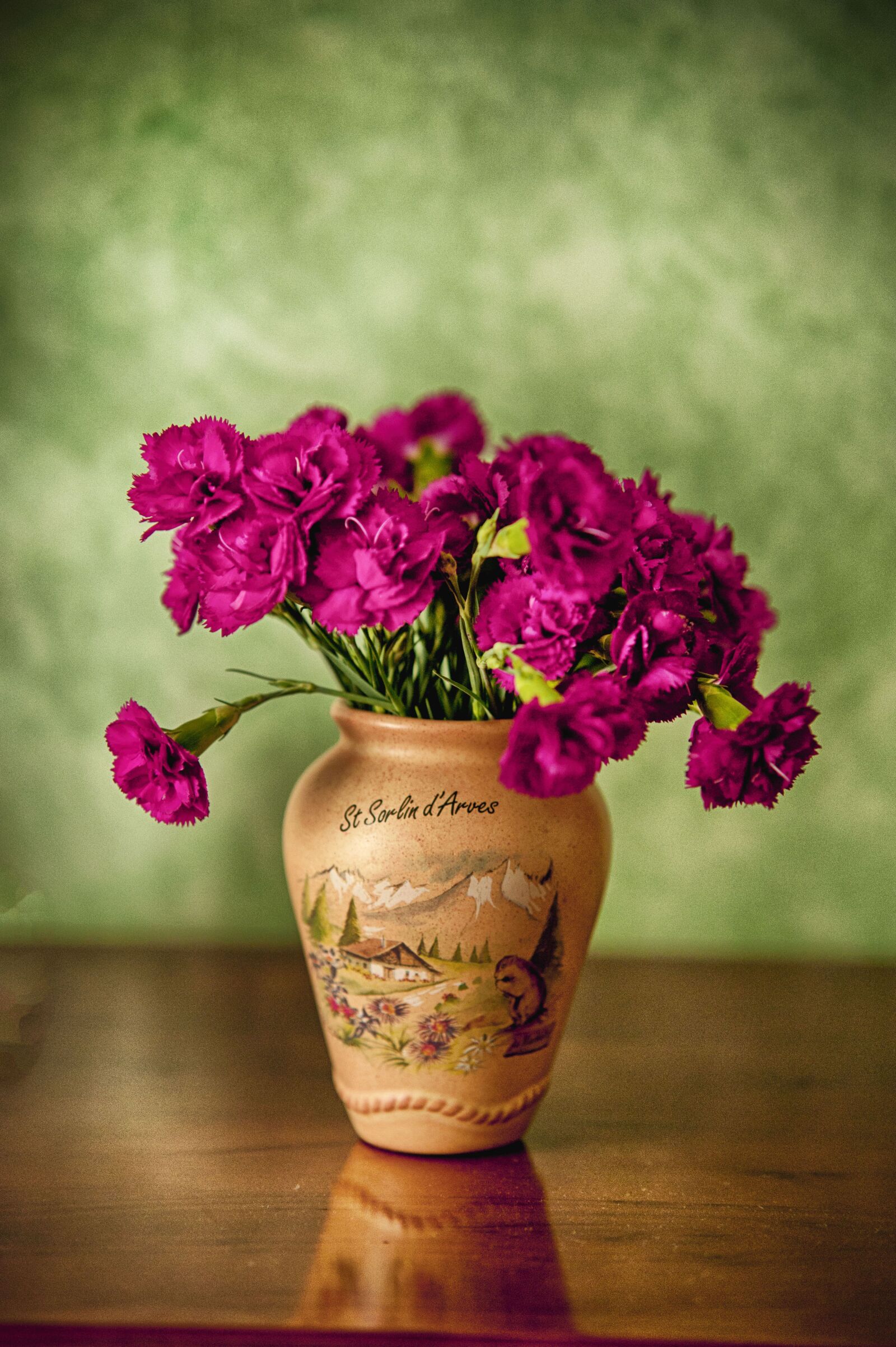 Nikon D700 sample photo. Pottery, flowers, pot photography