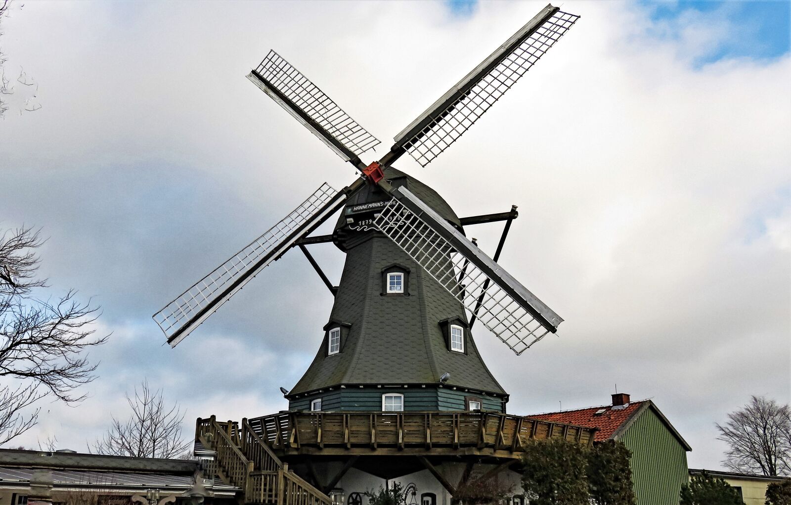 Canon PowerShot SX710 HS sample photo. Windmill, old, historically photography