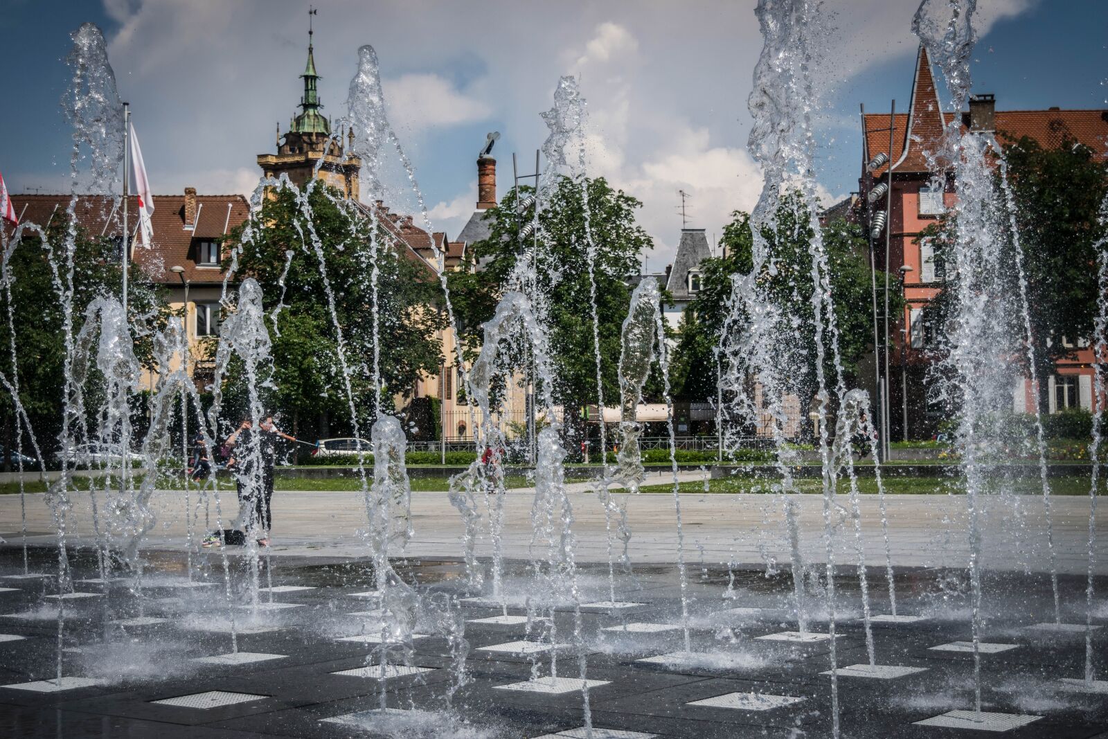 Nikon D3300 sample photo. Water, fontaine, fountain photography