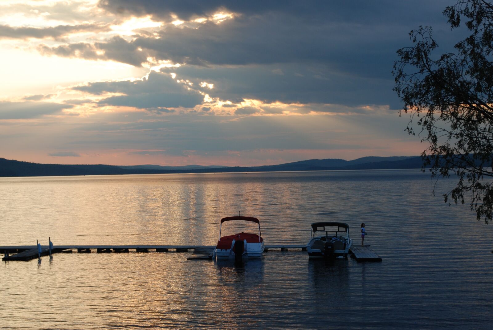 Nikon D80 sample photo. Sunset, lake, landscape photography