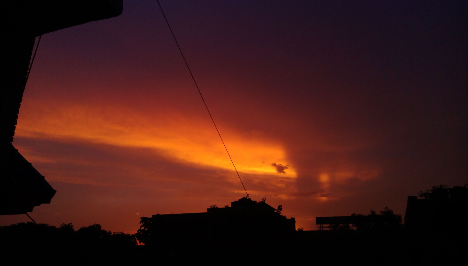HTC DESIRE 828 DUAL SIM sample photo. Beautiful, cloud, evening, sky photography