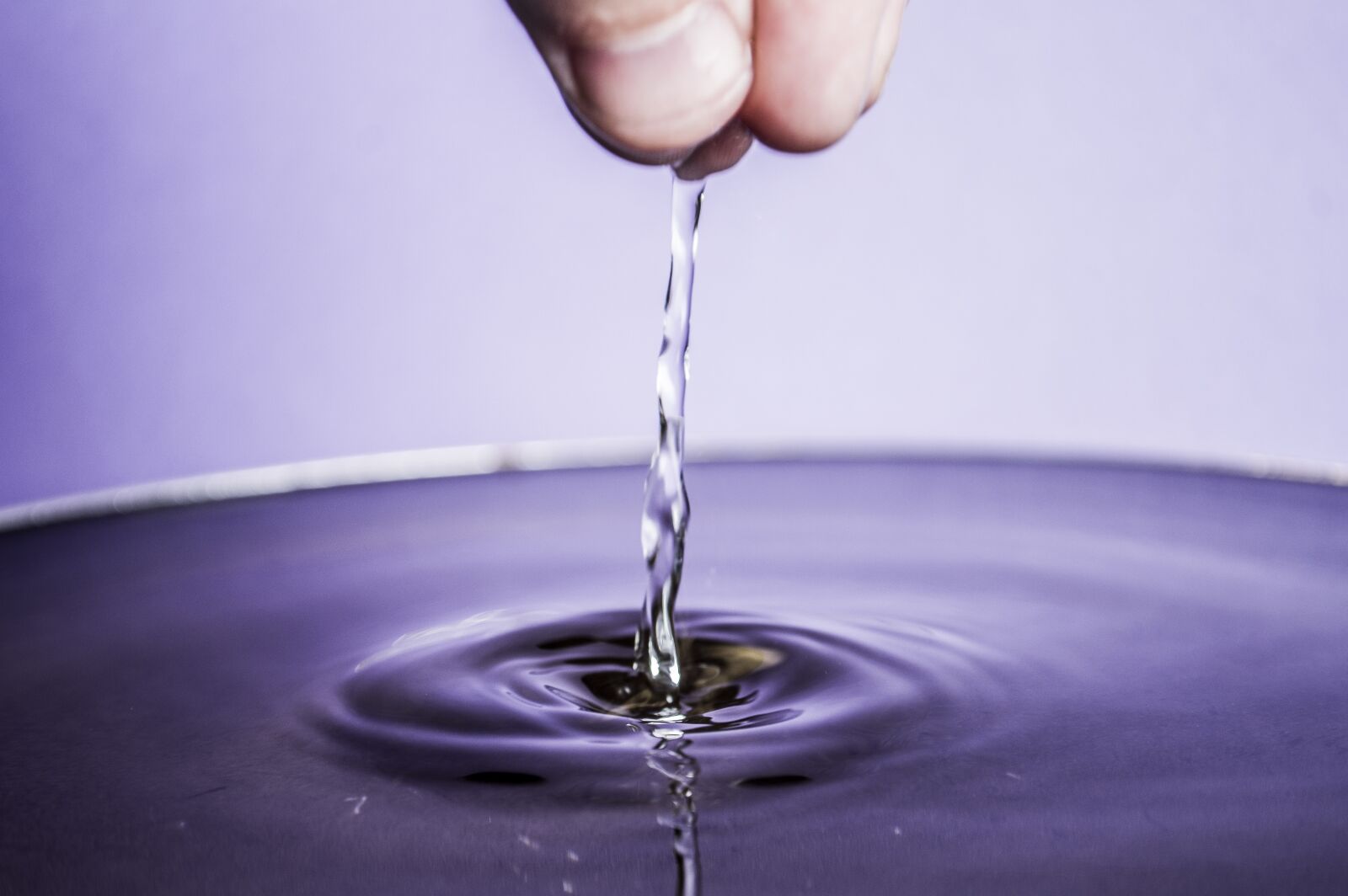 Nikon D3200 sample photo. Water, water drop, silver photography