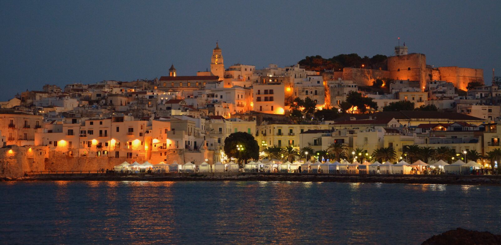 Nikon D7100 sample photo. Vieste, city, landscape photography