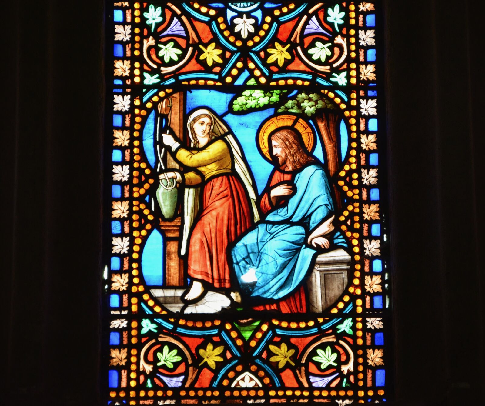 Nikon D5200 sample photo. Stained glass, cathedral of photography