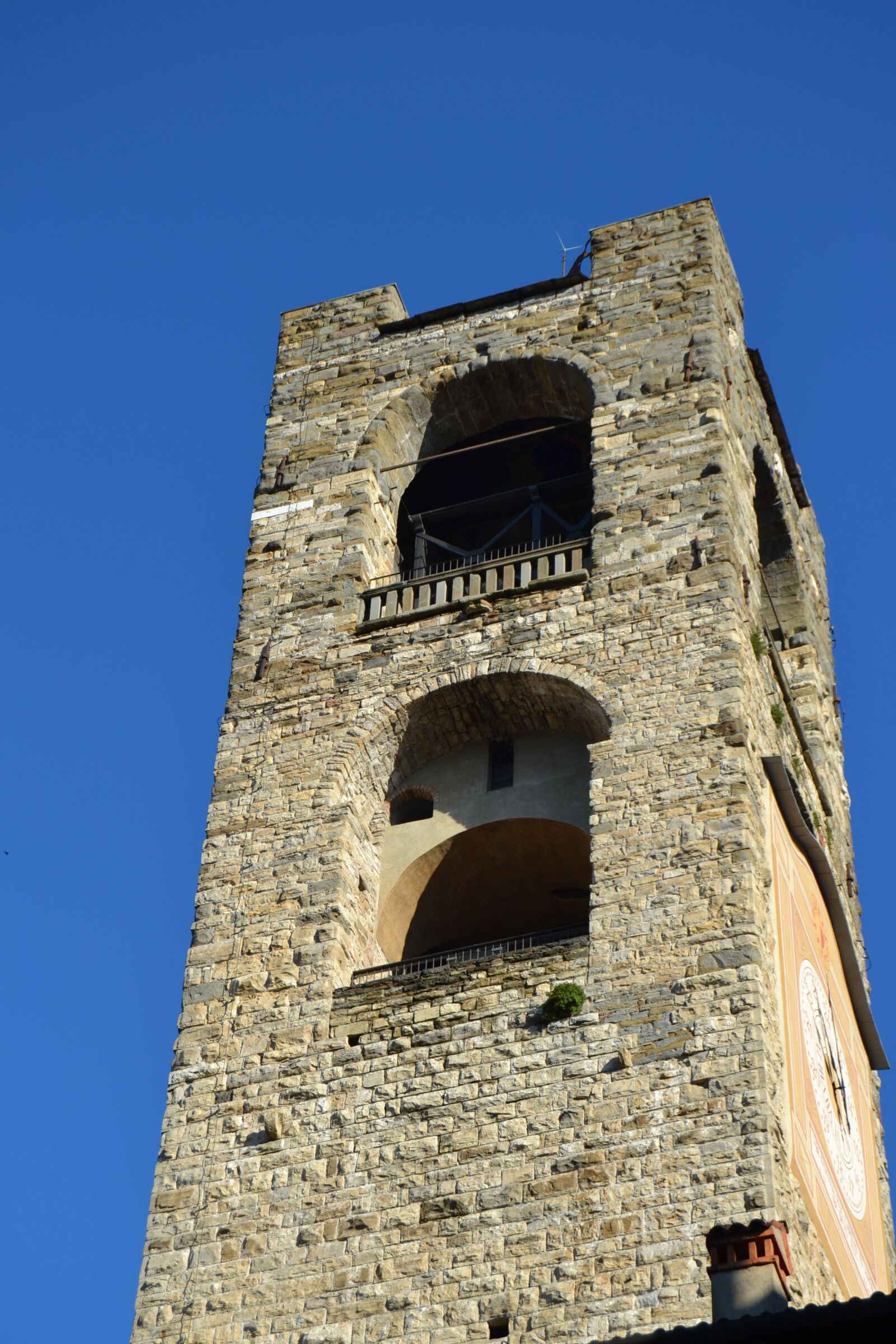 Nikon D3100 sample photo. Italy, begamo, tower photography