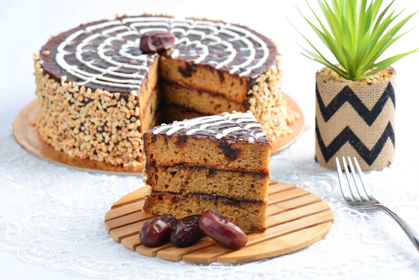 Nikon D610 sample photo. Date cake, cake, sweet photography