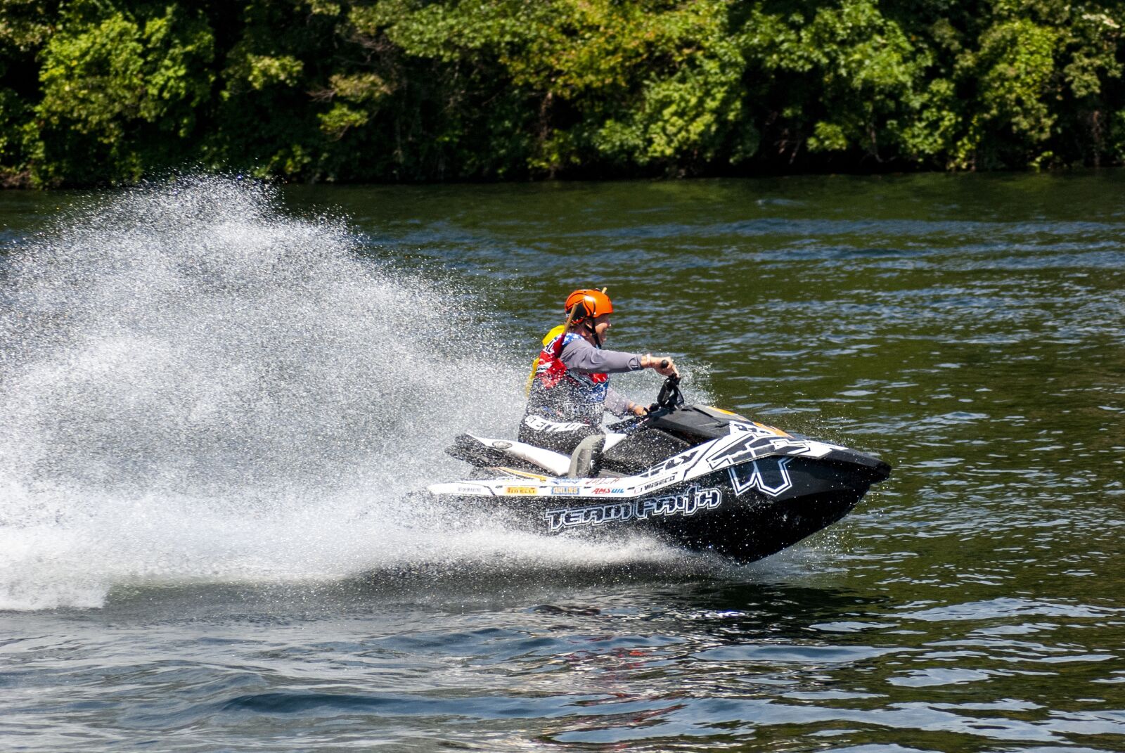 Nikon D80 sample photo. Jet ski, fast, water photography