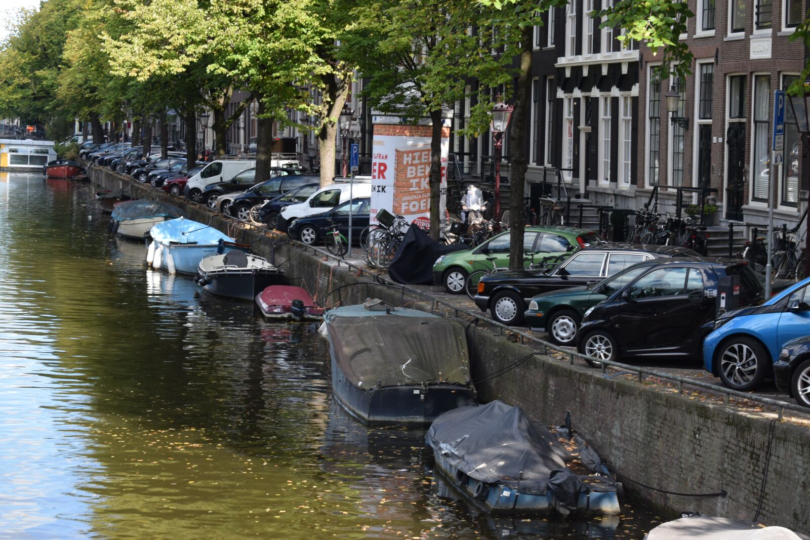 Nikon D3300 sample photo. Channel, boats, holland photography