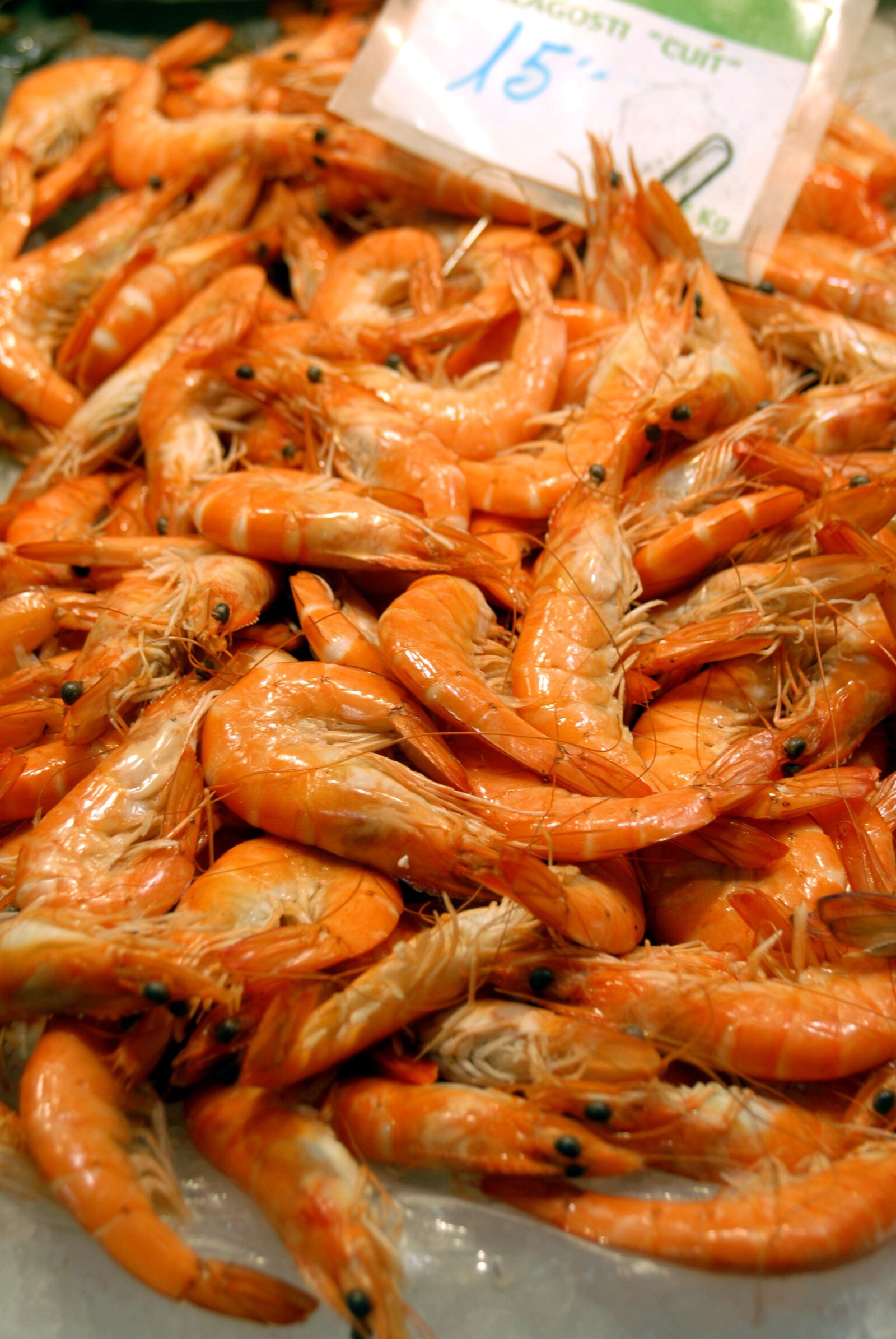 Nikon D200 sample photo. Prawns, seafood, gourmet photography