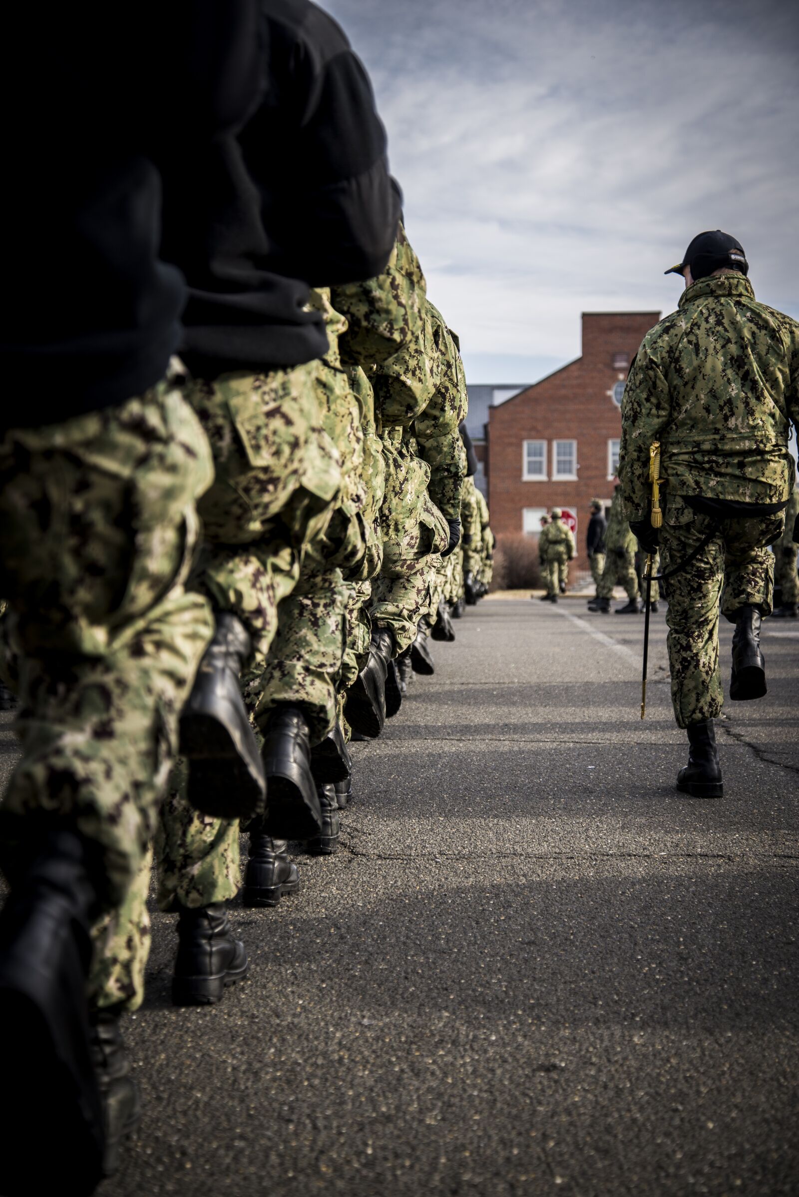 Nikon D610 sample photo. March, military, soldiers photography