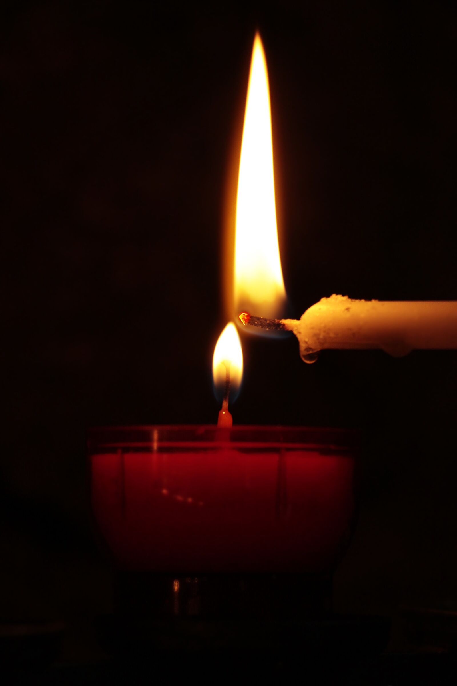Canon EOS 100D (EOS Rebel SL1 / EOS Kiss X7) sample photo. Candle, tealight, hand photography