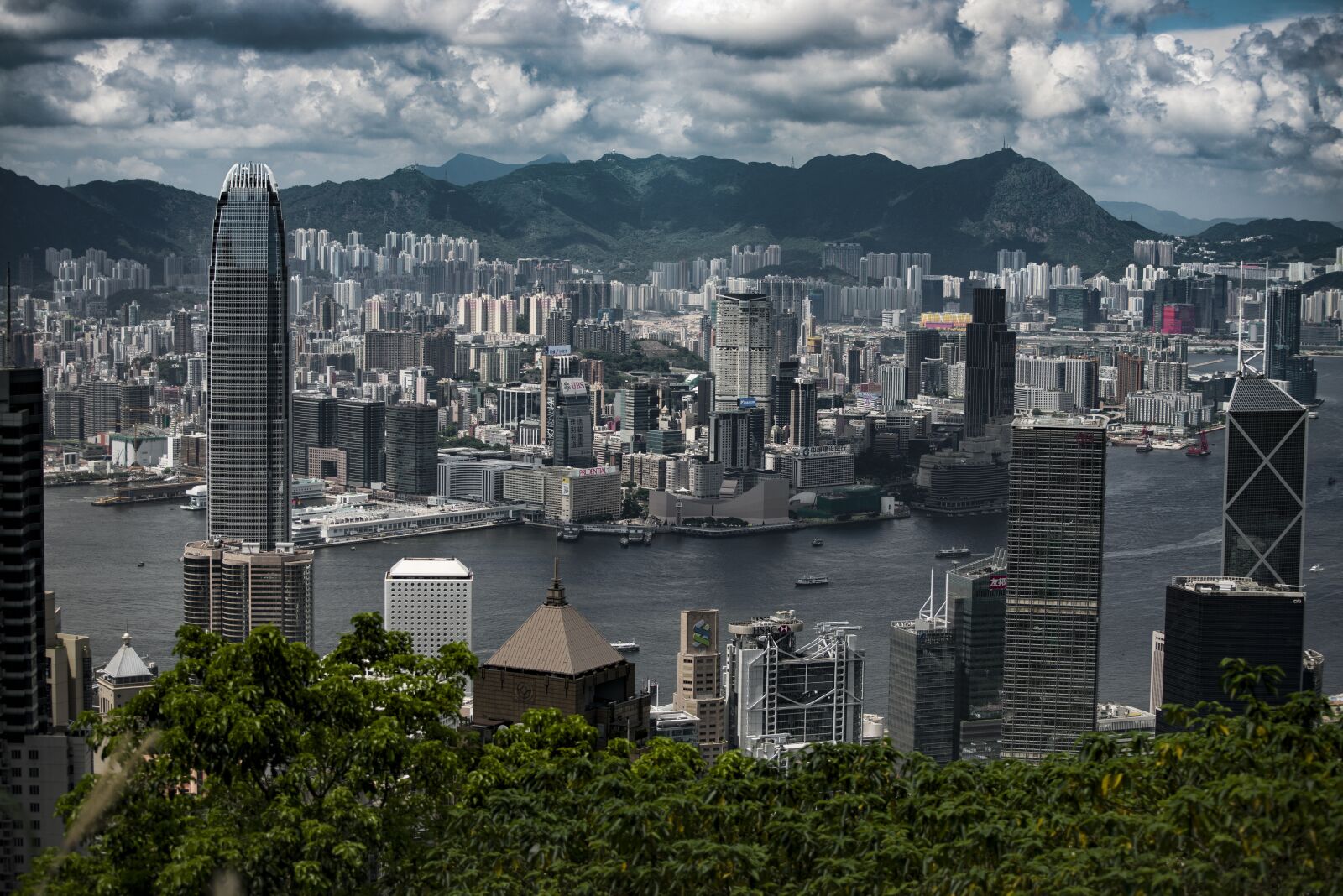 Nikon D800 sample photo. Hong kong, peak, skyline photography
