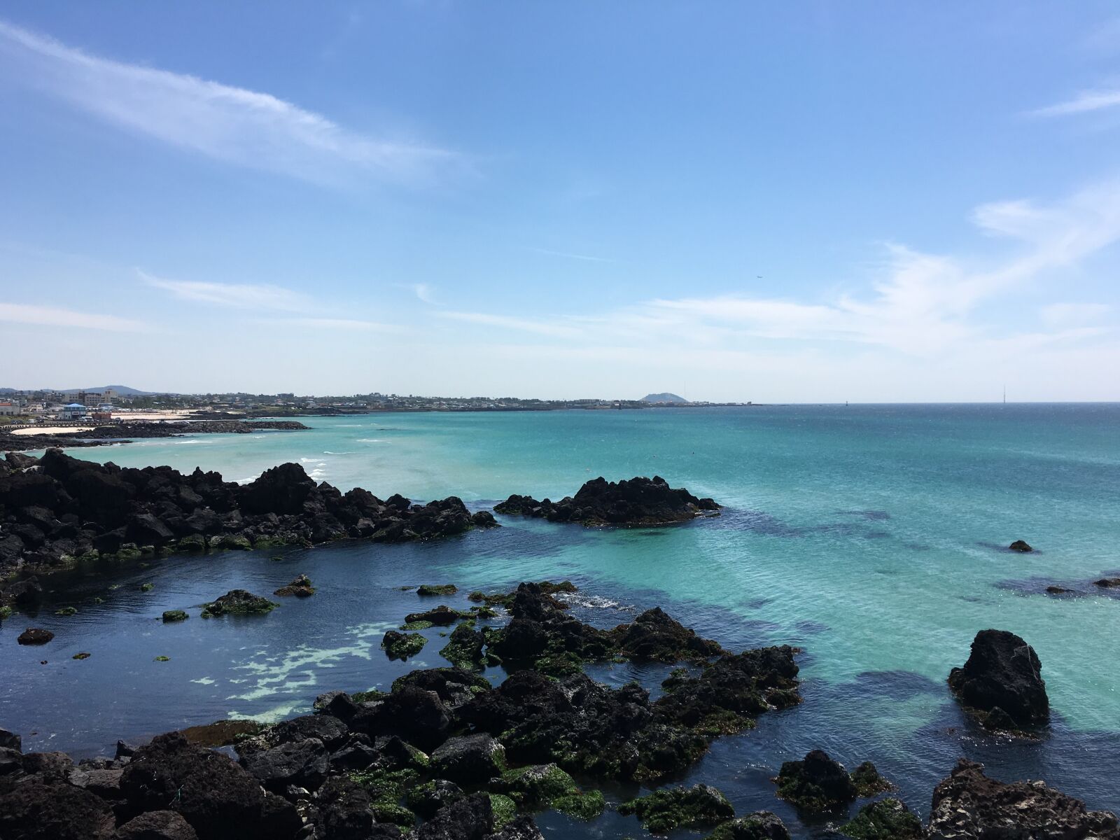 Apple iPhone 6s sample photo. Jeju island, sea, sky photography