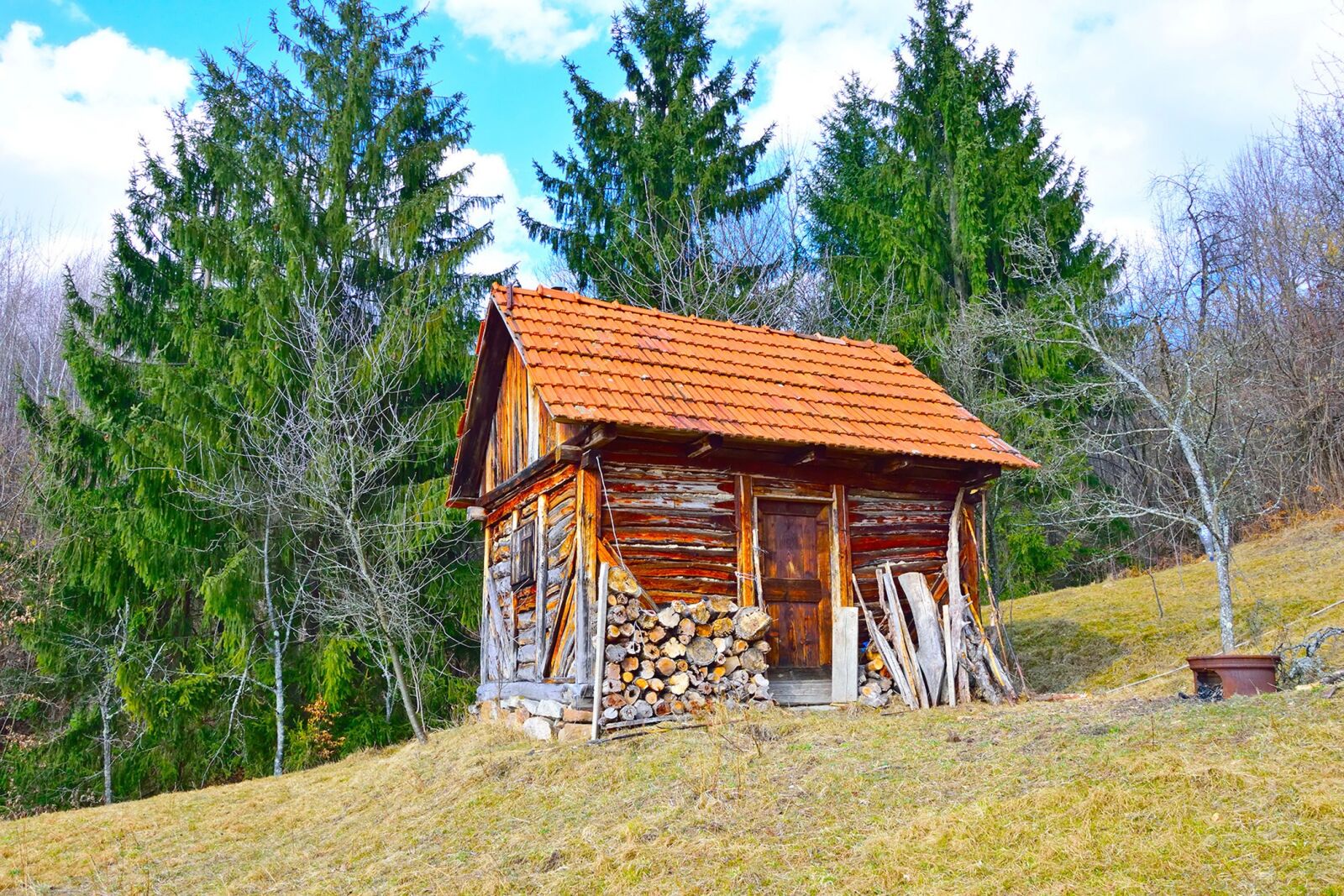 Nikon D5300 sample photo. Wood, house, outdoors photography
