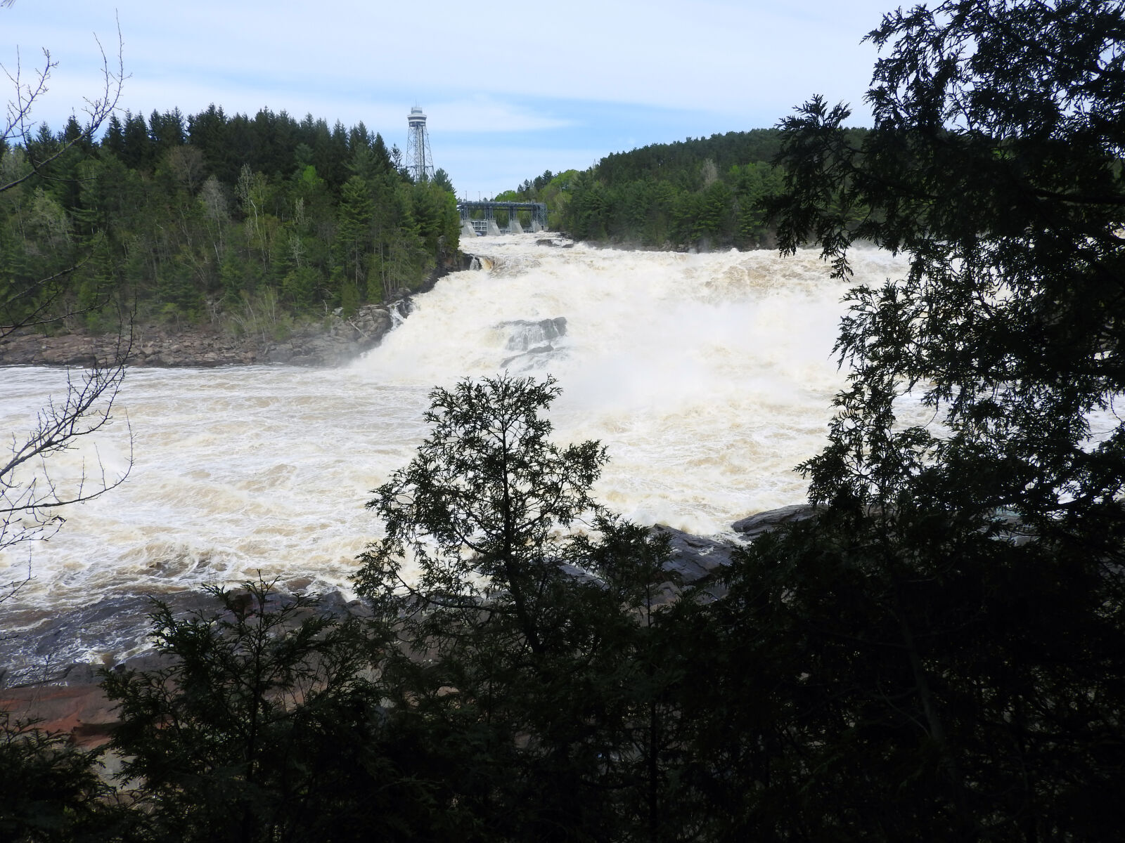 Nikon Coolpix P610 sample photo. Falls, river, shawinigan, st photography
