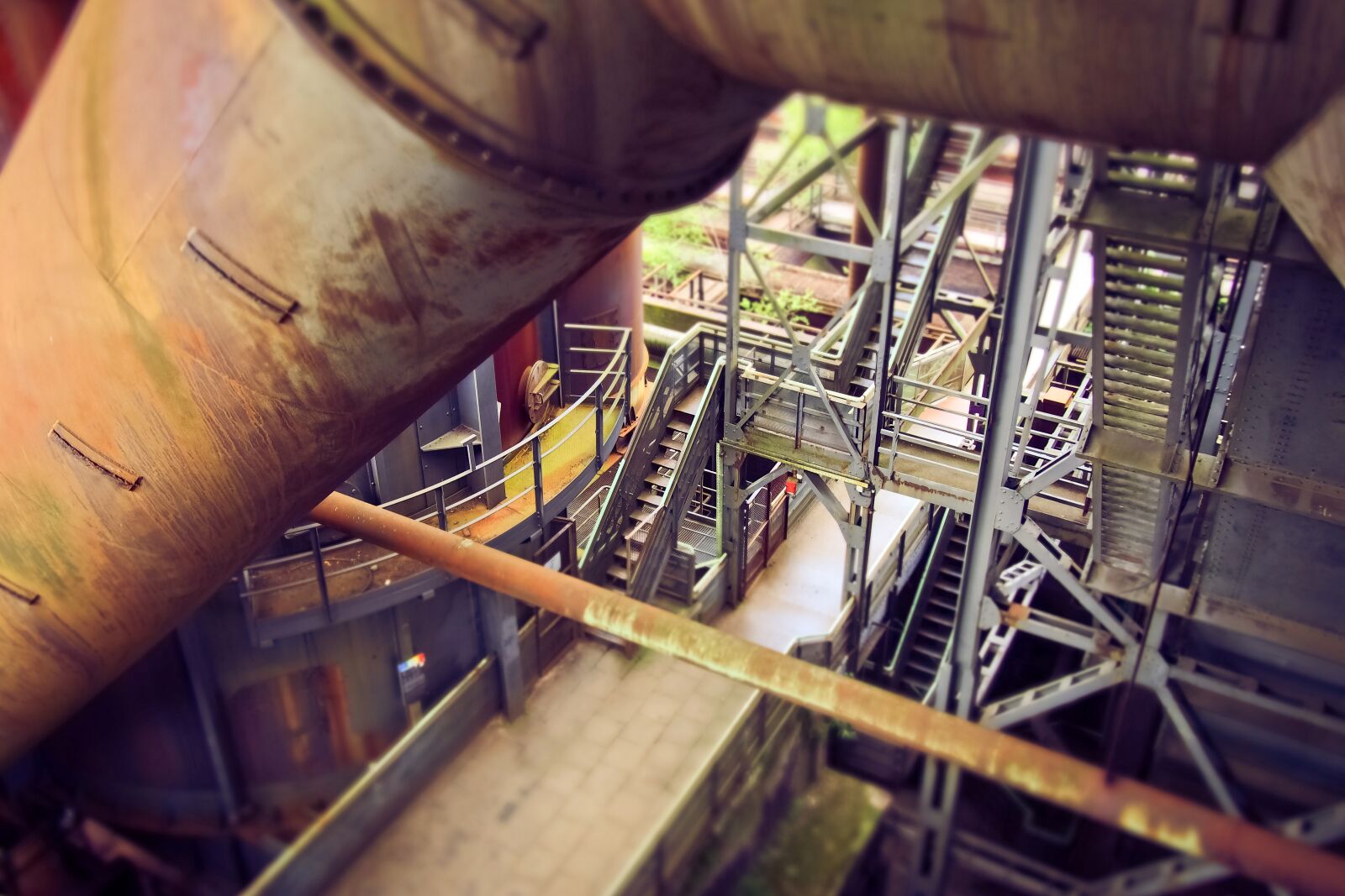 Olympus OM-D E-M10 sample photo. Architecture, steel mill, factory photography