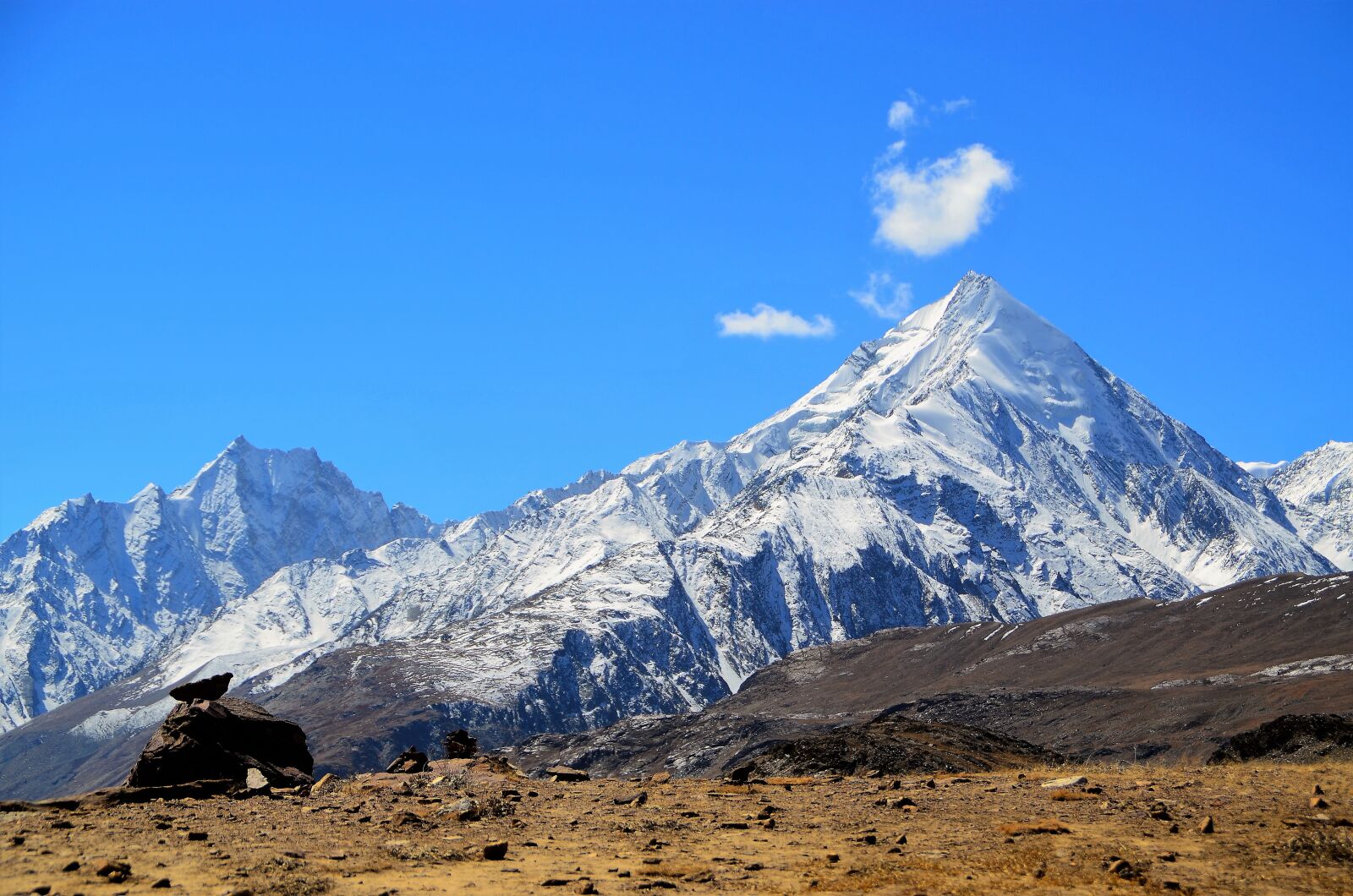 Nikon D5100 sample photo. Mountains, himalayas, landscape photography