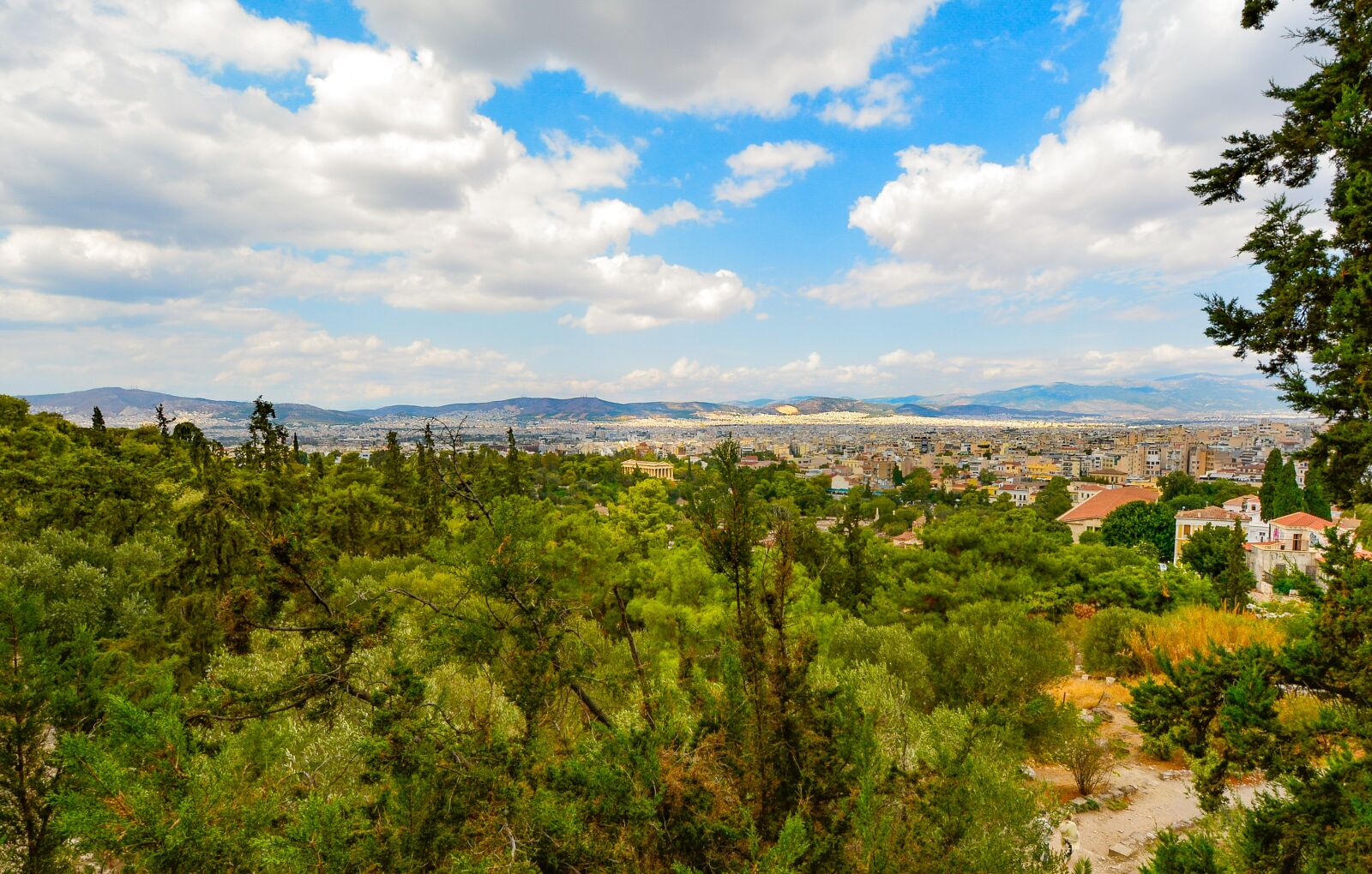 Nikon D5200 sample photo. Athens, city, view photography