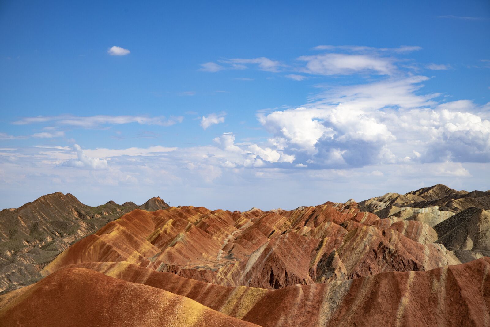 Canon EOS 6D Mark II sample photo. Geology, danxia, colorful photography