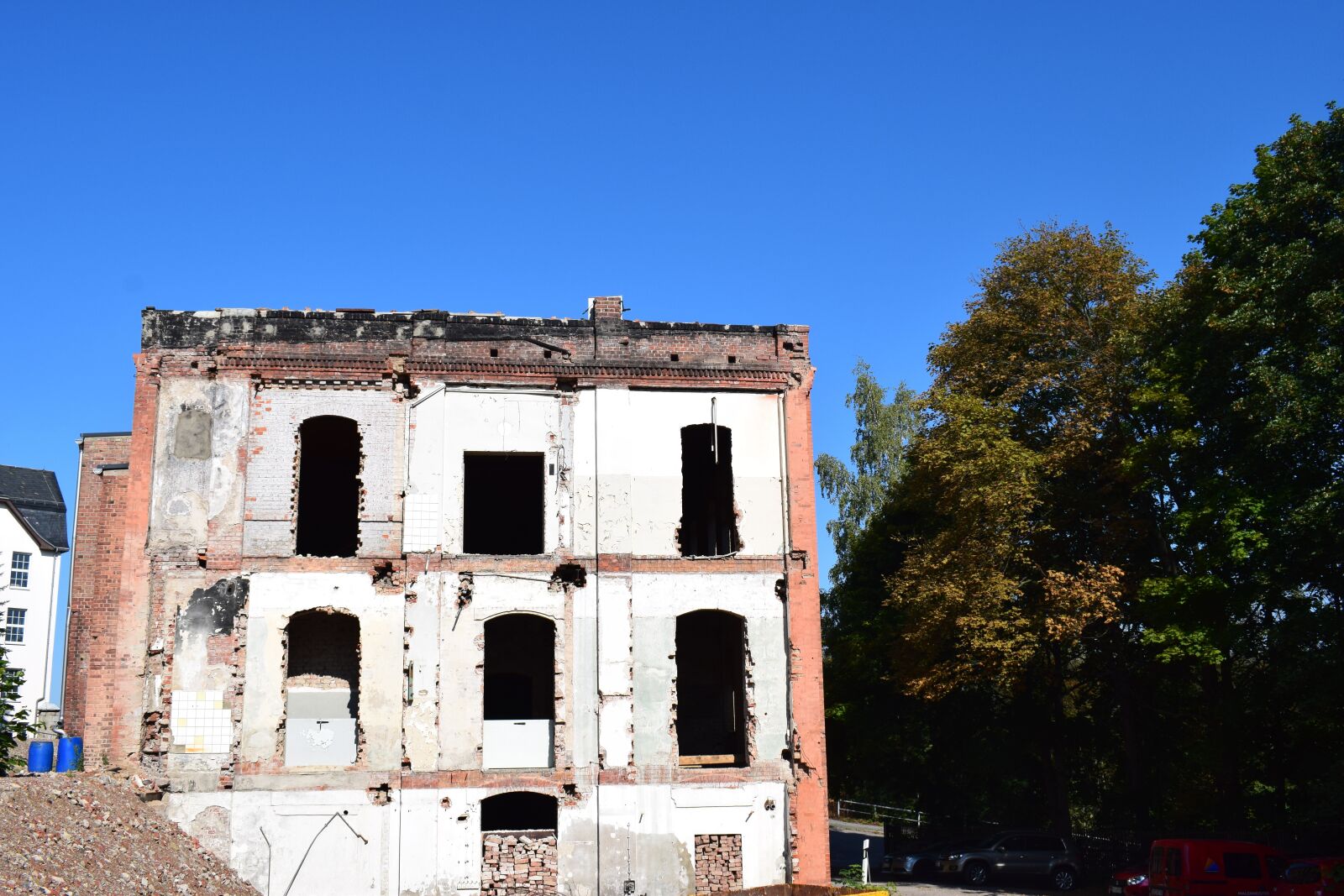 Nikon D5300 sample photo. Demolished house, ruin, break photography