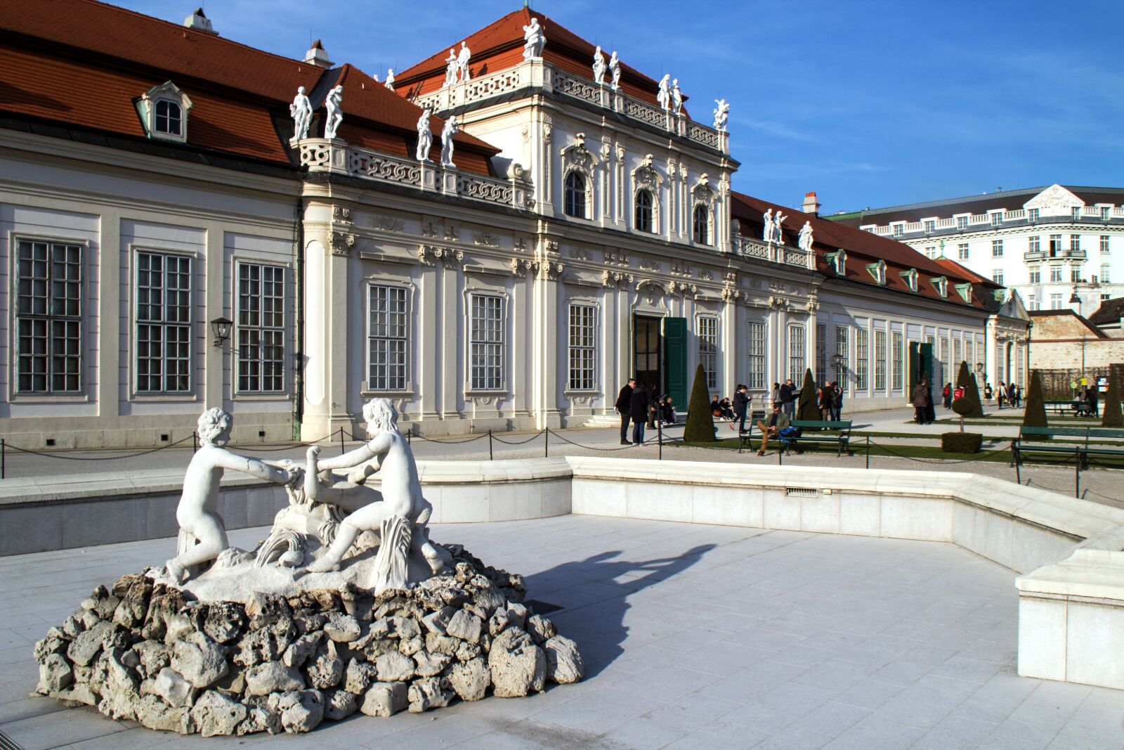 Canon EOS 600D (Rebel EOS T3i / EOS Kiss X5) sample photo. Vienna, belvedere, lower belvedere photography