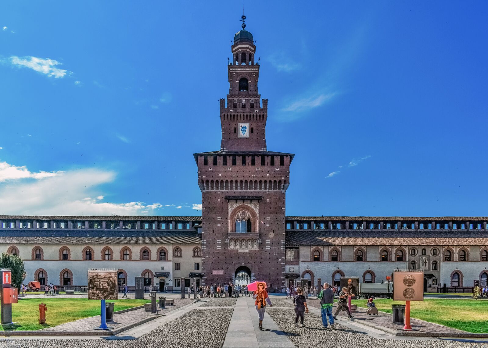 Nikon D3300 sample photo. Italy, milan, castello sforzesco photography