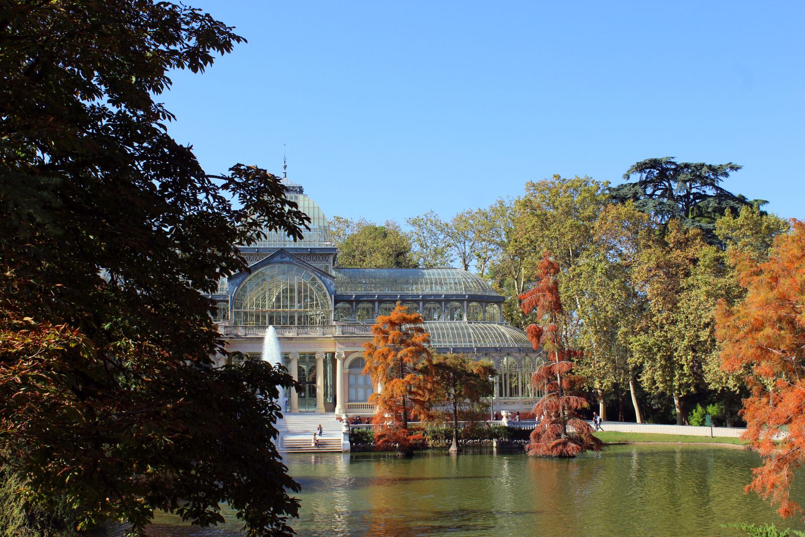 Canon EOS 1200D (EOS Rebel T5 / EOS Kiss X70 / EOS Hi) sample photo. Crystal palace, removal, parque photography