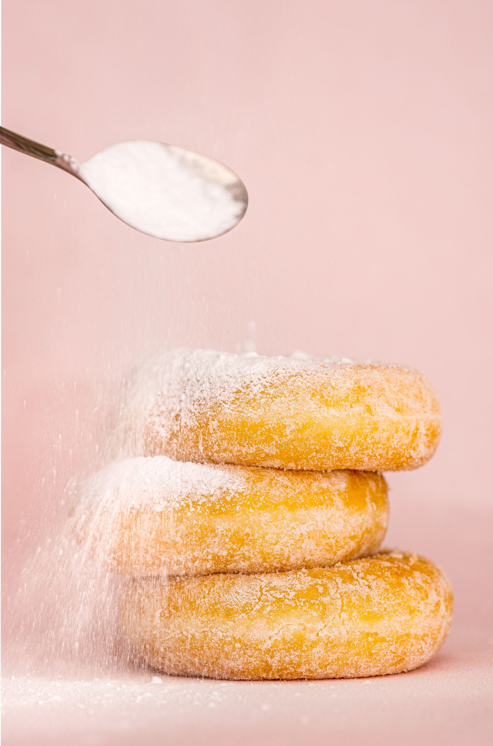Sony a7 sample photo. Doughnut, sugar, food photography