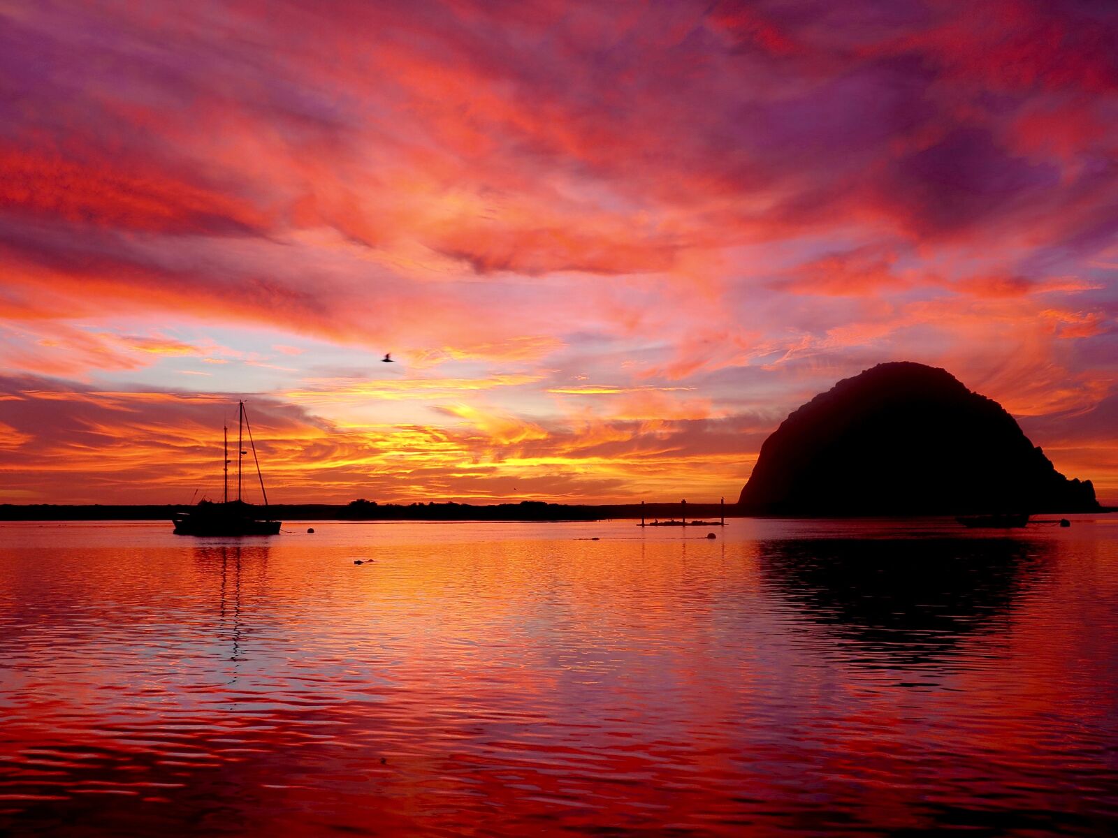 Canon PowerShot G16 sample photo. Morro bay, sunset, pacific photography