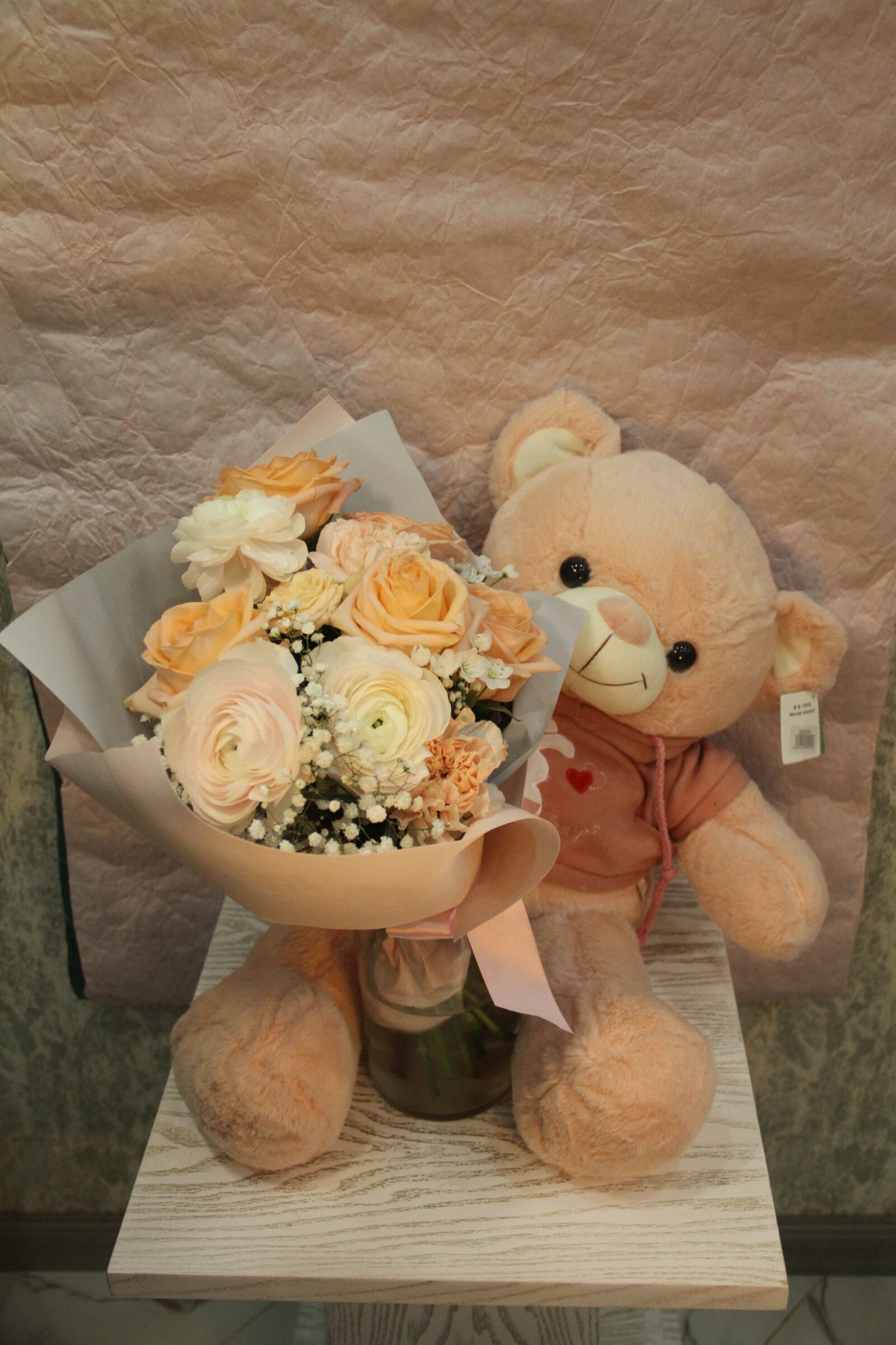 Canon EOS 7D sample photo. Bouquet, gentle, roses photography